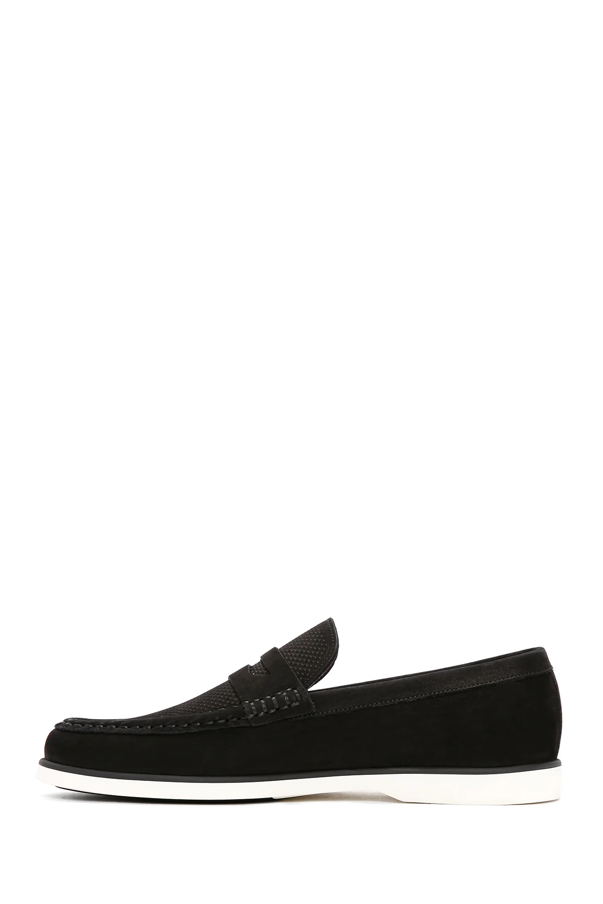 Erkek Siyah Nubuk Deri Casual Loafer - Image 2