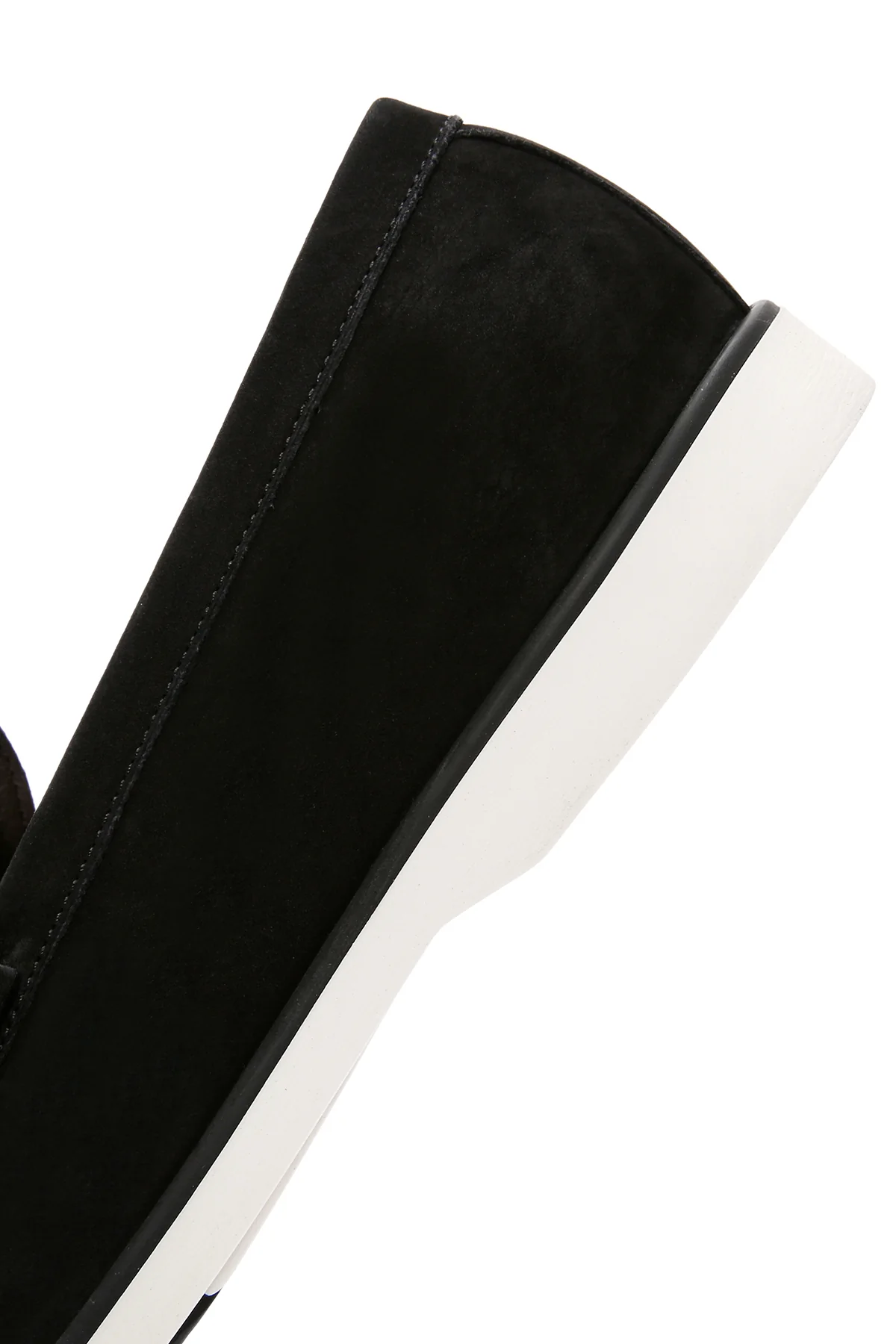 Erkek Siyah Nubuk Deri Casual Loafer - Image 8