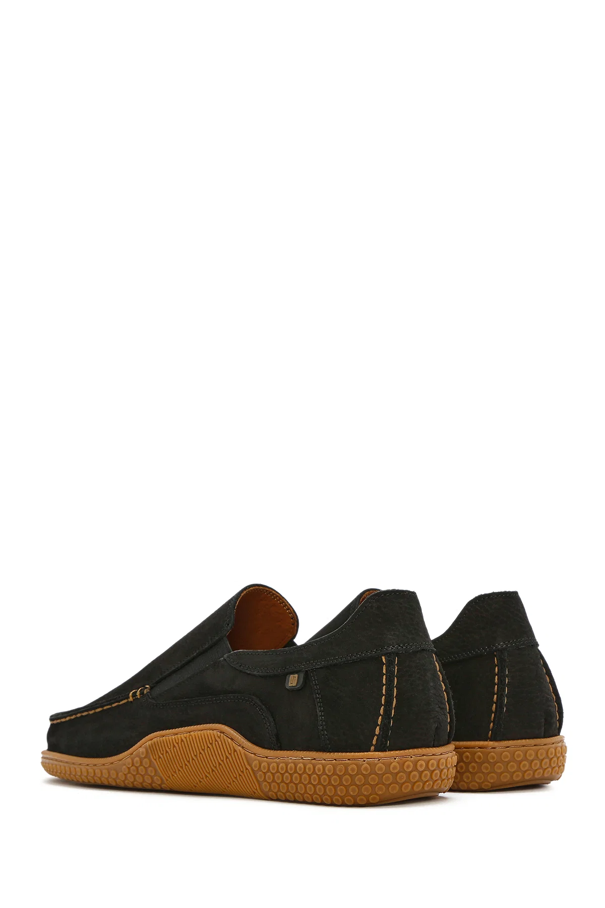 Erkek Siyah Nubuk Deri Casual Loafer - Image 5