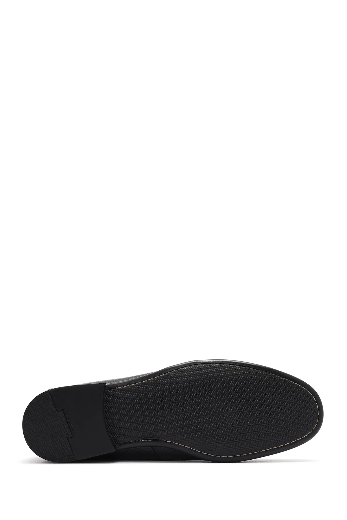 Erkek Siyah Püsküllü Deri Casual Loafer - Image 4