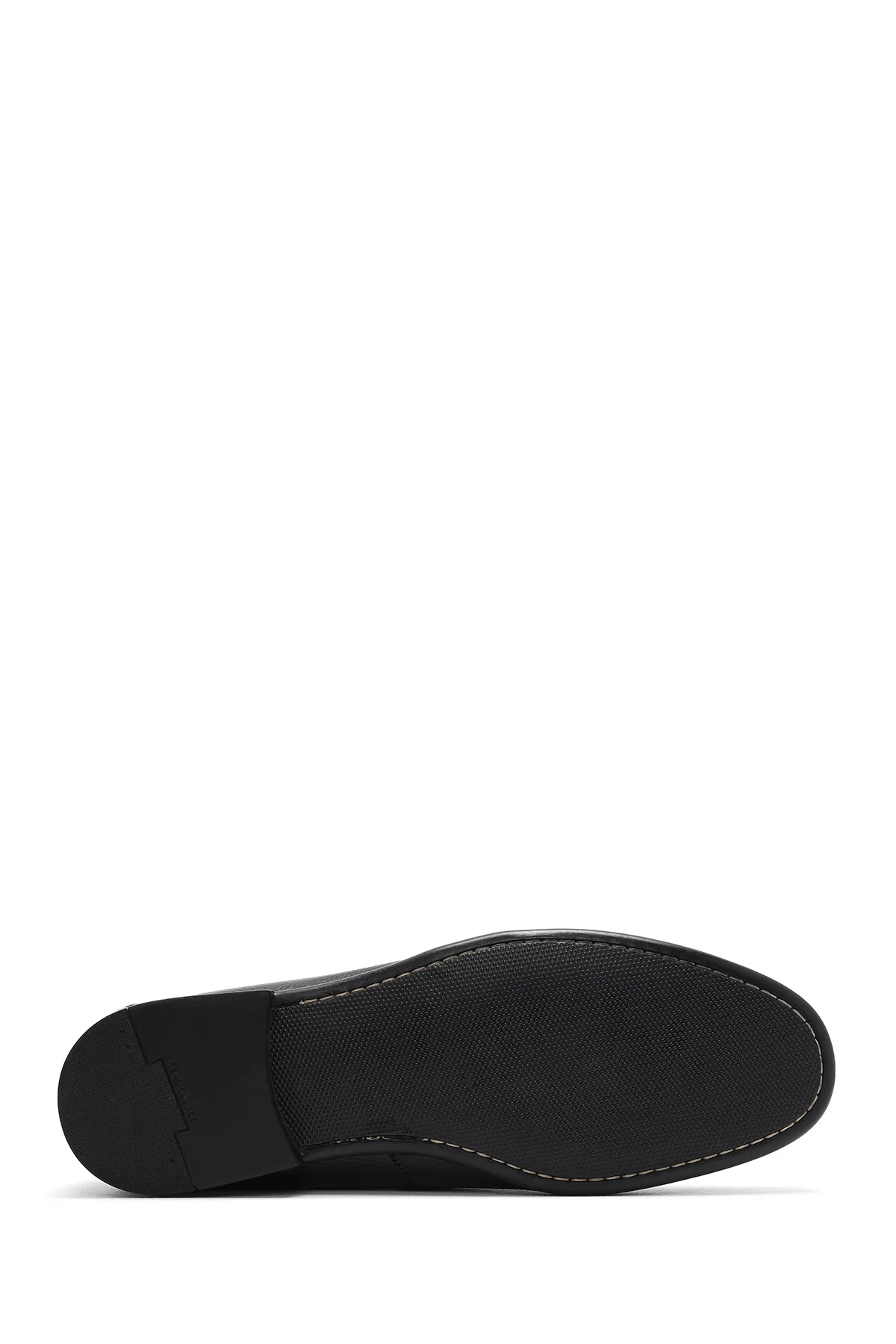 Erkek Siyah Püsküllü Deri Casual Loafer - Image 5