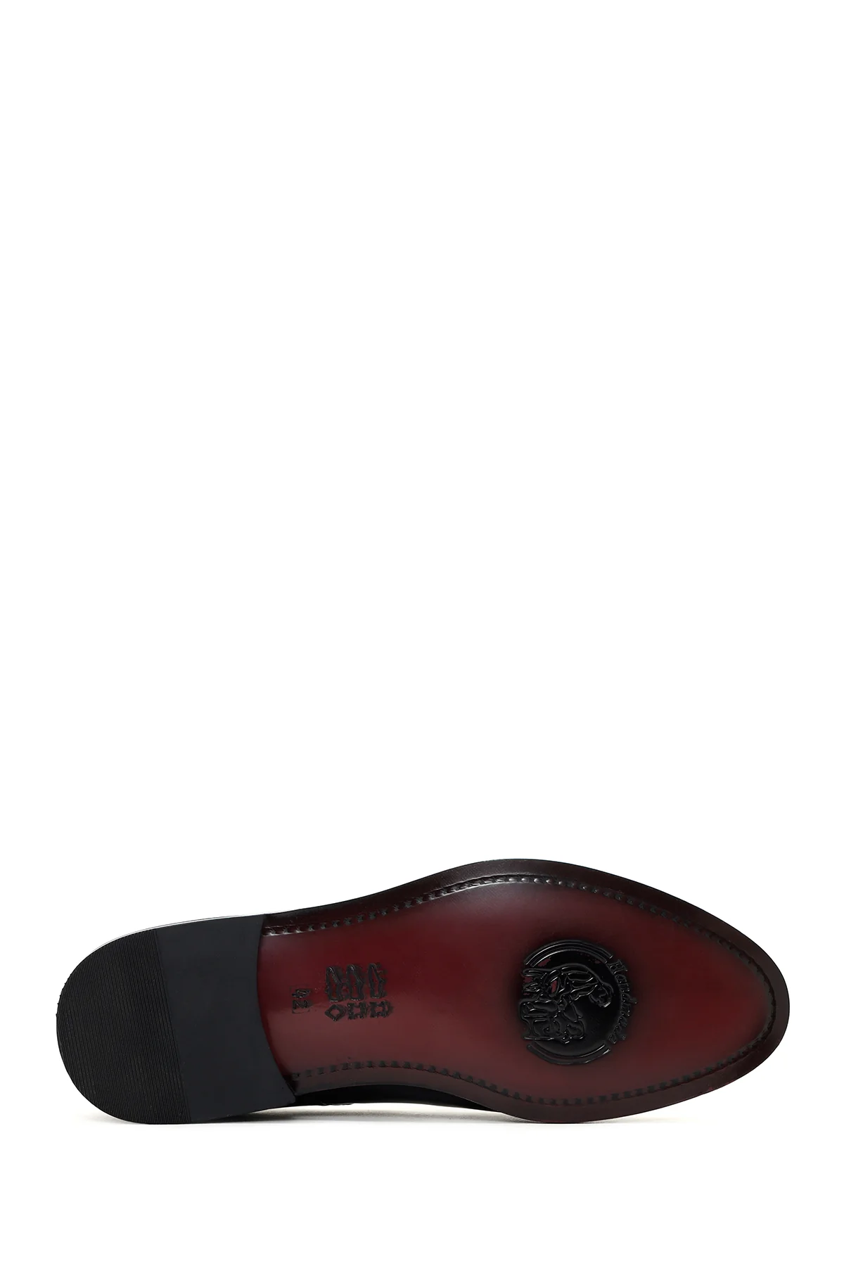 Erkek Siyah Püsküllü Deri Loafer - Image 5