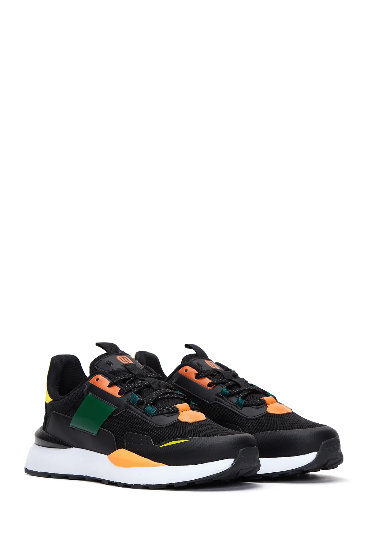 Erkek Siyah Renkli Sneaker - Image 3