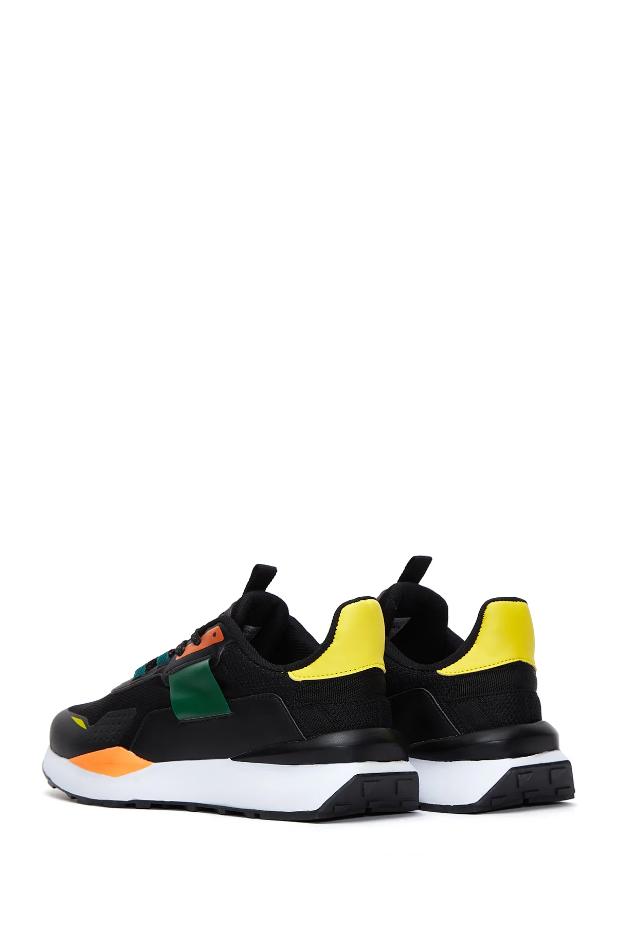 Erkek Siyah Renkli Sneaker - Image 5