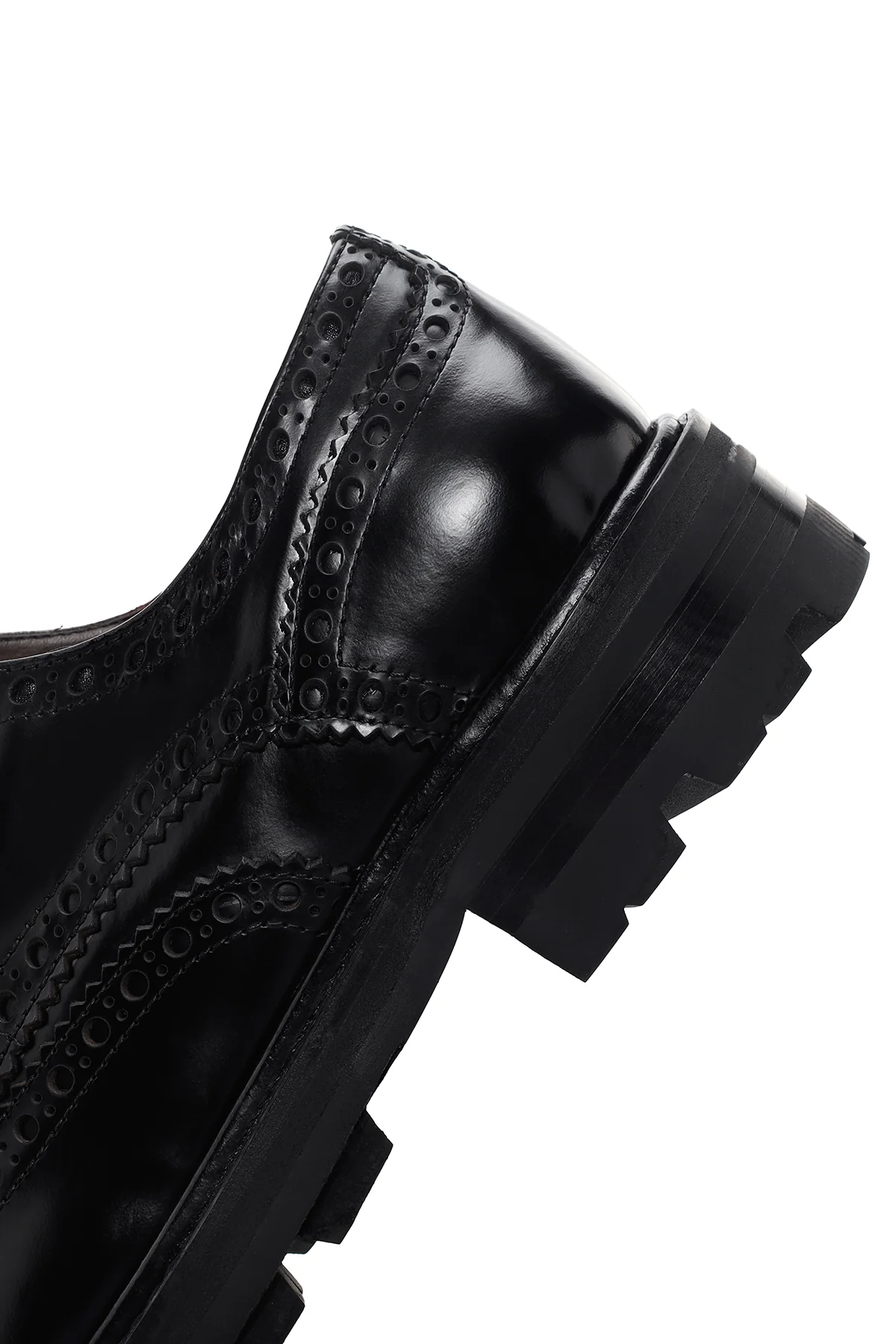 Erkek Siyah Rugan Deri Casual Ayakkabı - Image 7
