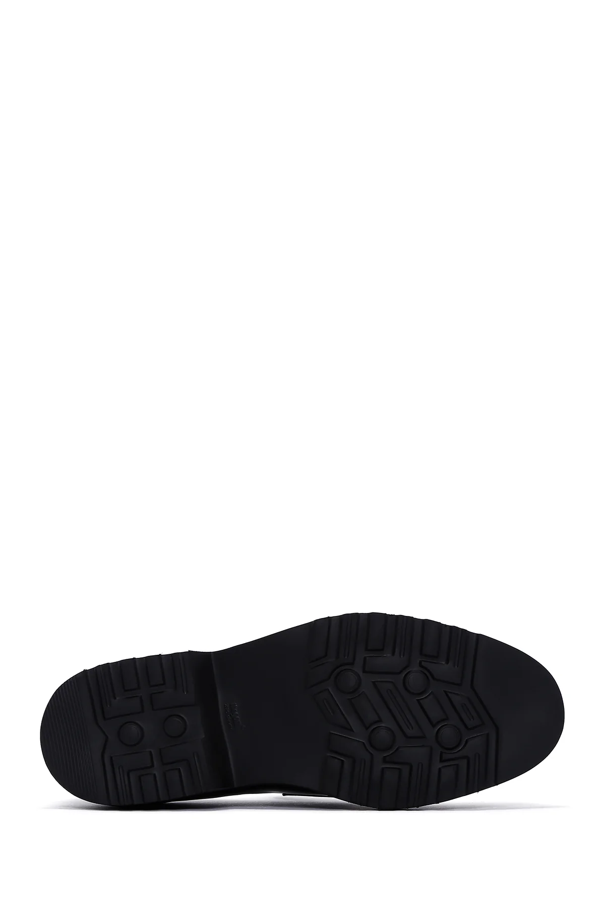 Erkek Siyah Rugan Deri Casual Loafer - Image 4