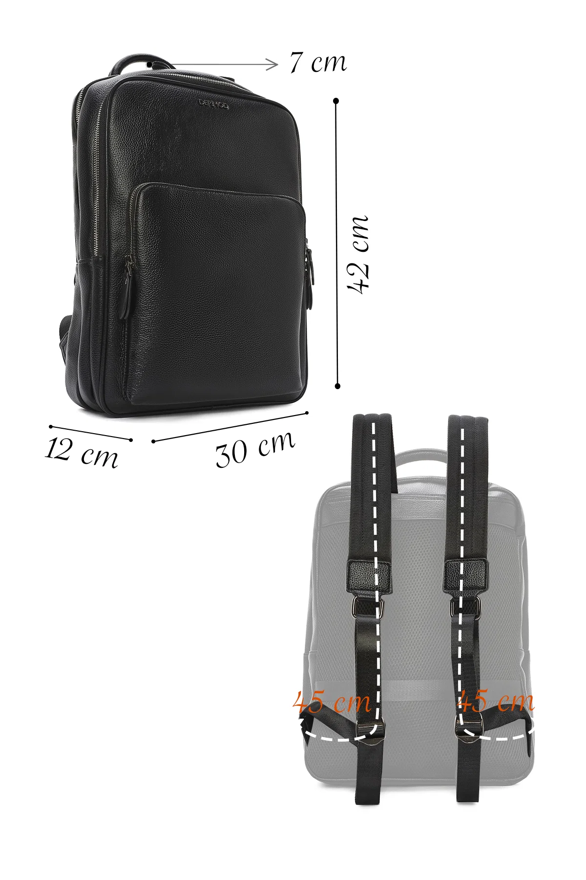 Erkek Siyah Sırt Çantası - Image 2