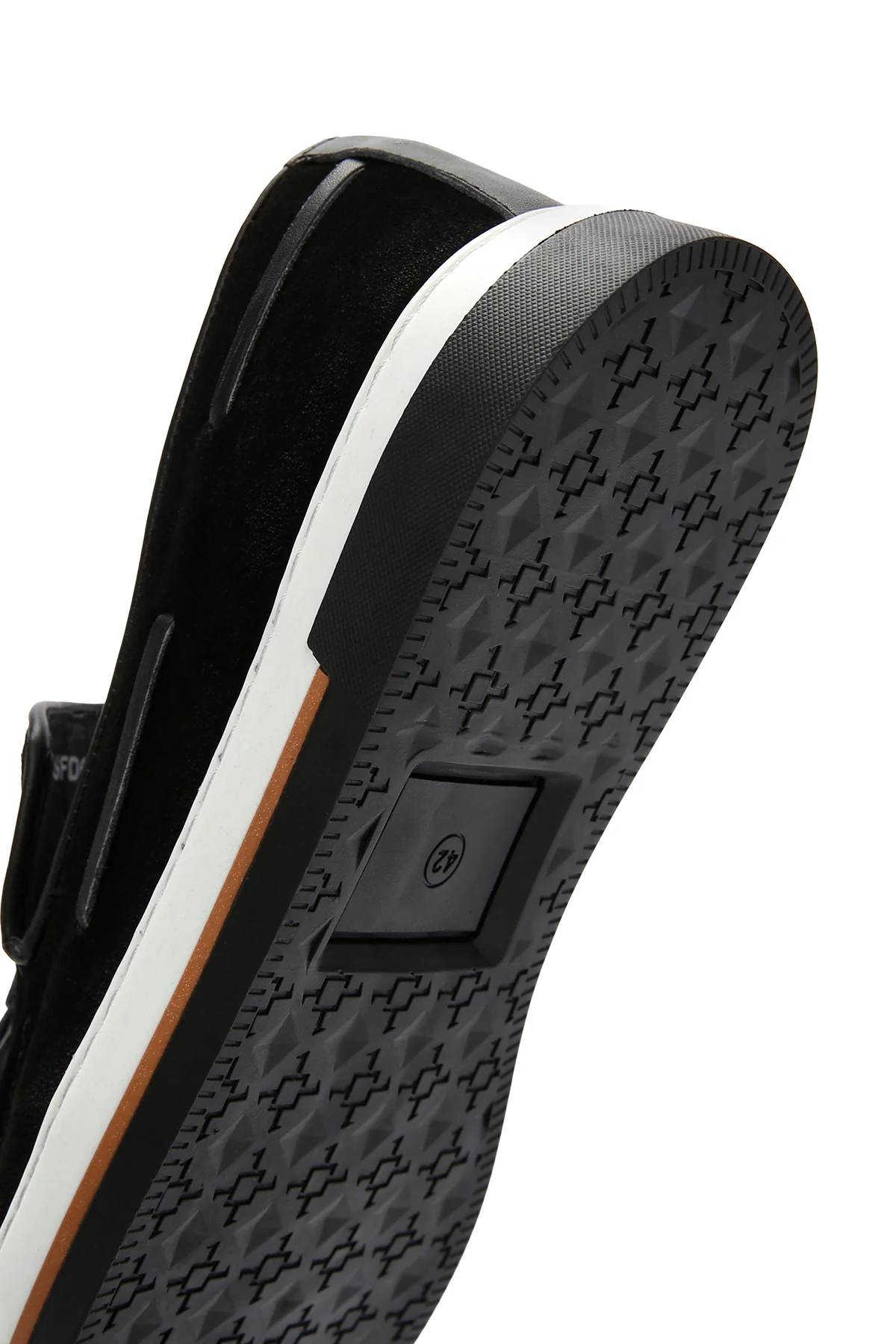 Erkek Siyah Süet Deri Casual Loafer - Image 8