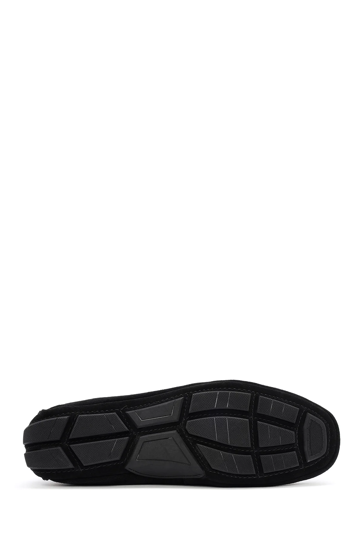 Erkek Siyah Süet Deri Casual Loafer - Image 4