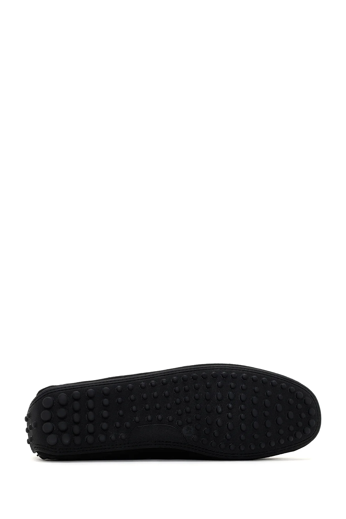 Erkek Siyah Süet Deri Casual Loafer - Image 4
