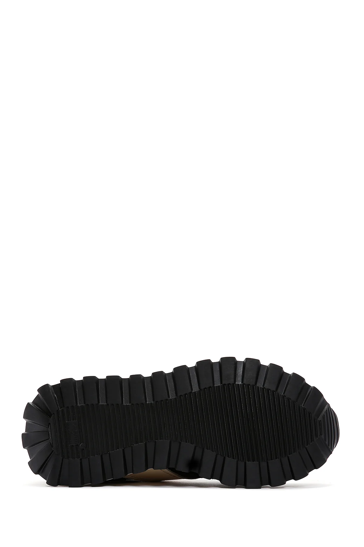 Erkek Siyah Süet Deri Detaylı Sneaker - Image 4