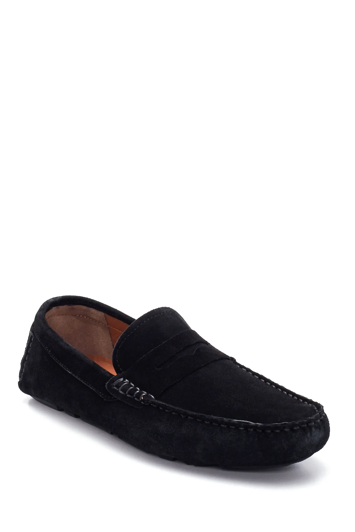 Erkek Siyah Süet Deri Loafer - Image 3