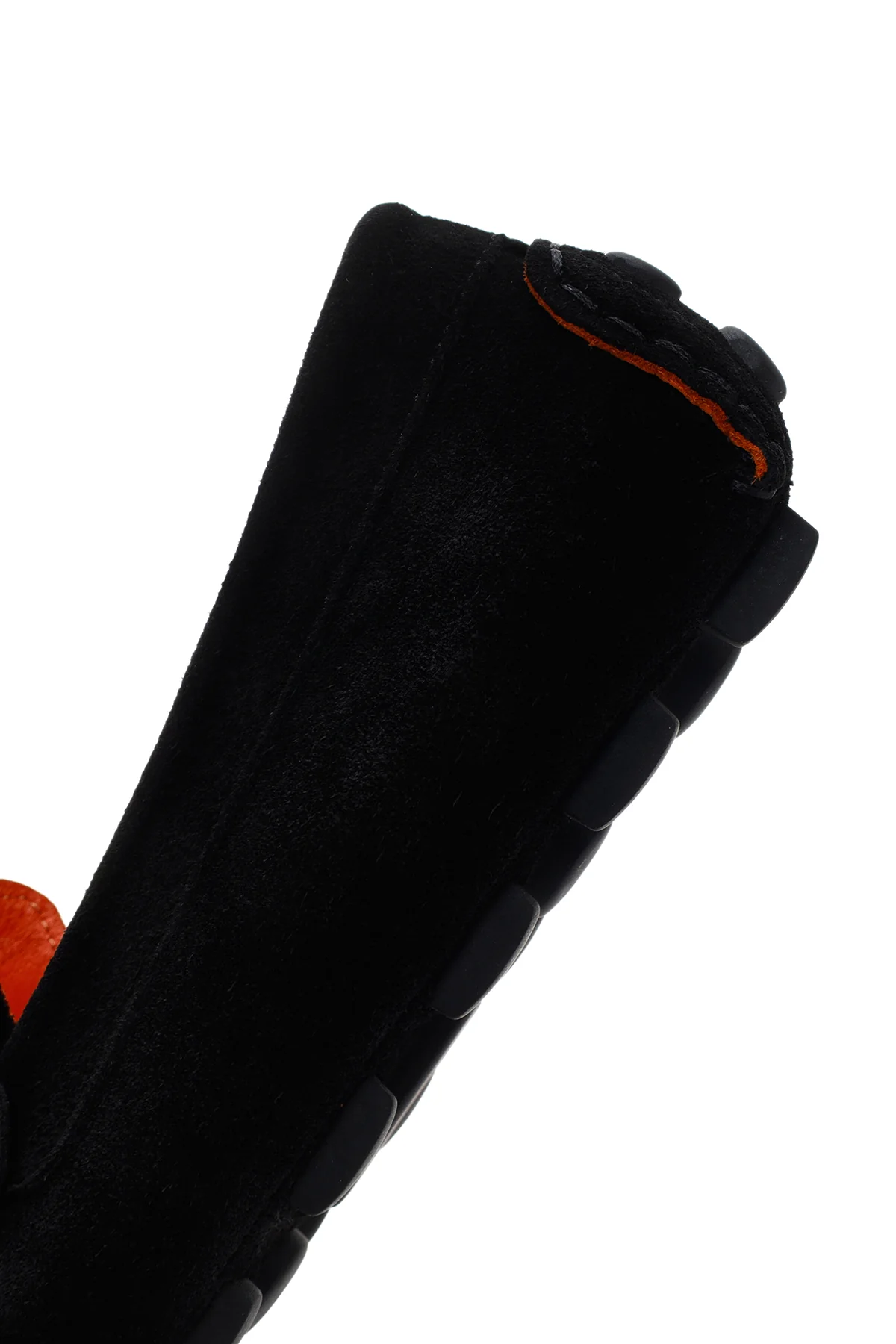 Erkek Siyah Süet Deri Loafer - Image 8