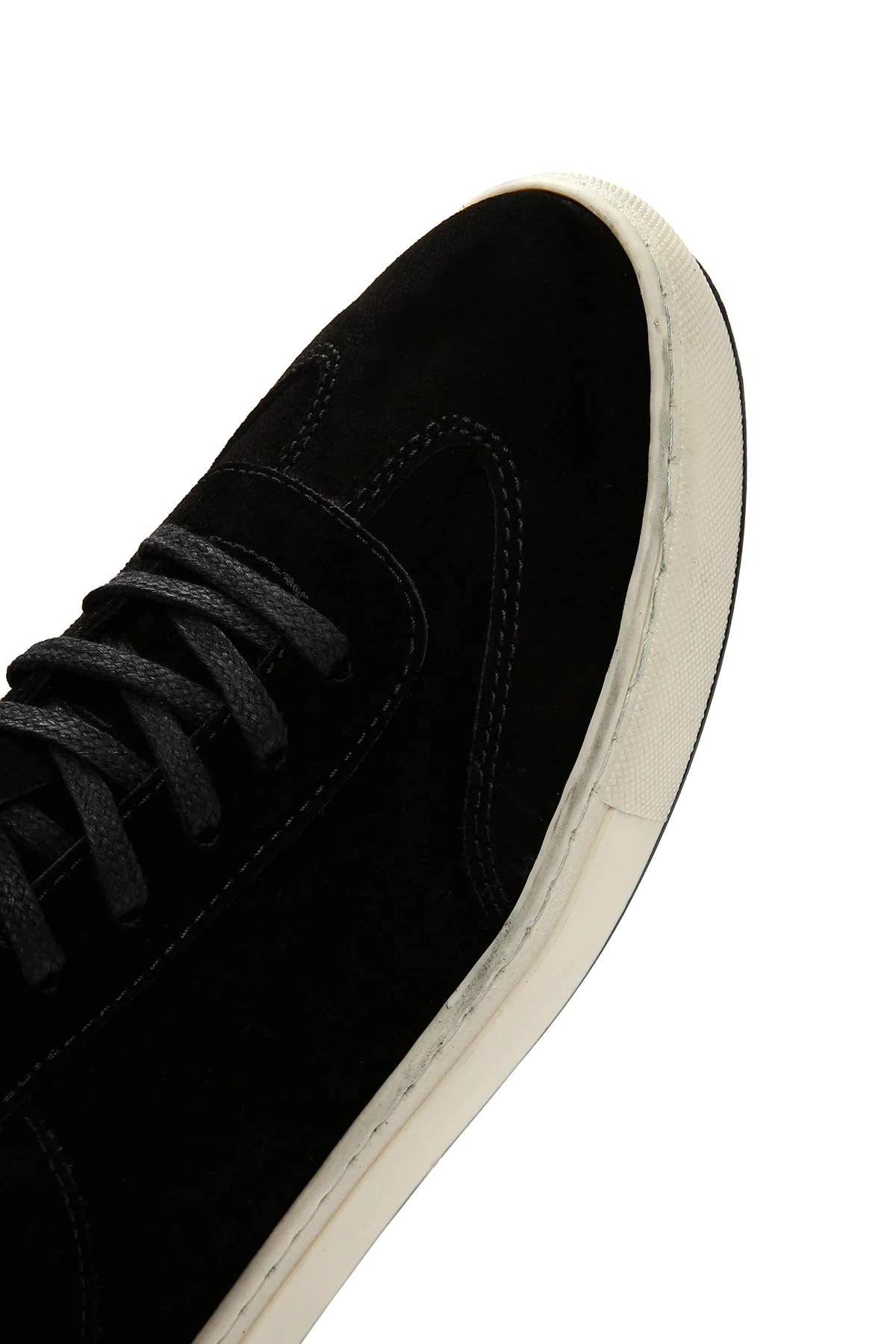 Erkek Siyah Süet Deri Sneaker - Image 9
