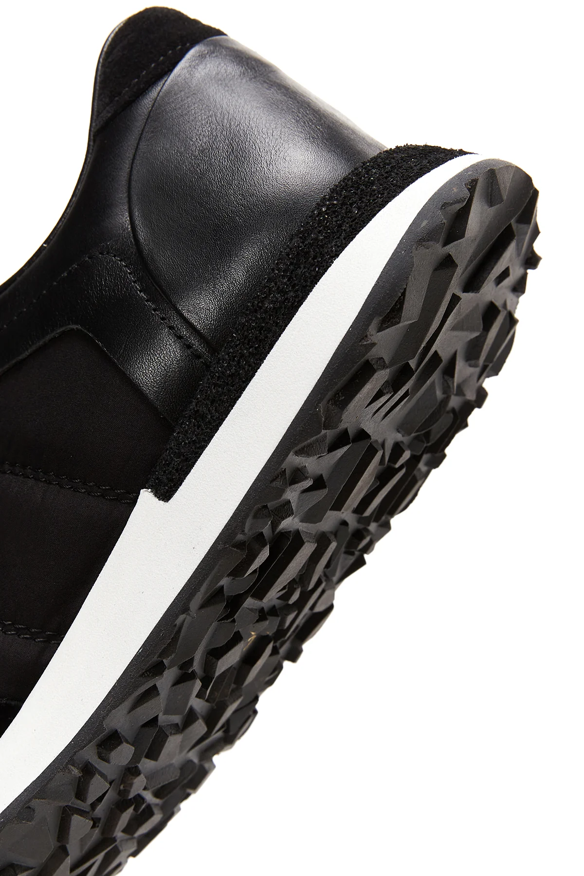 Erkek Siyah Süet Detaylı Sneaker - Image 7