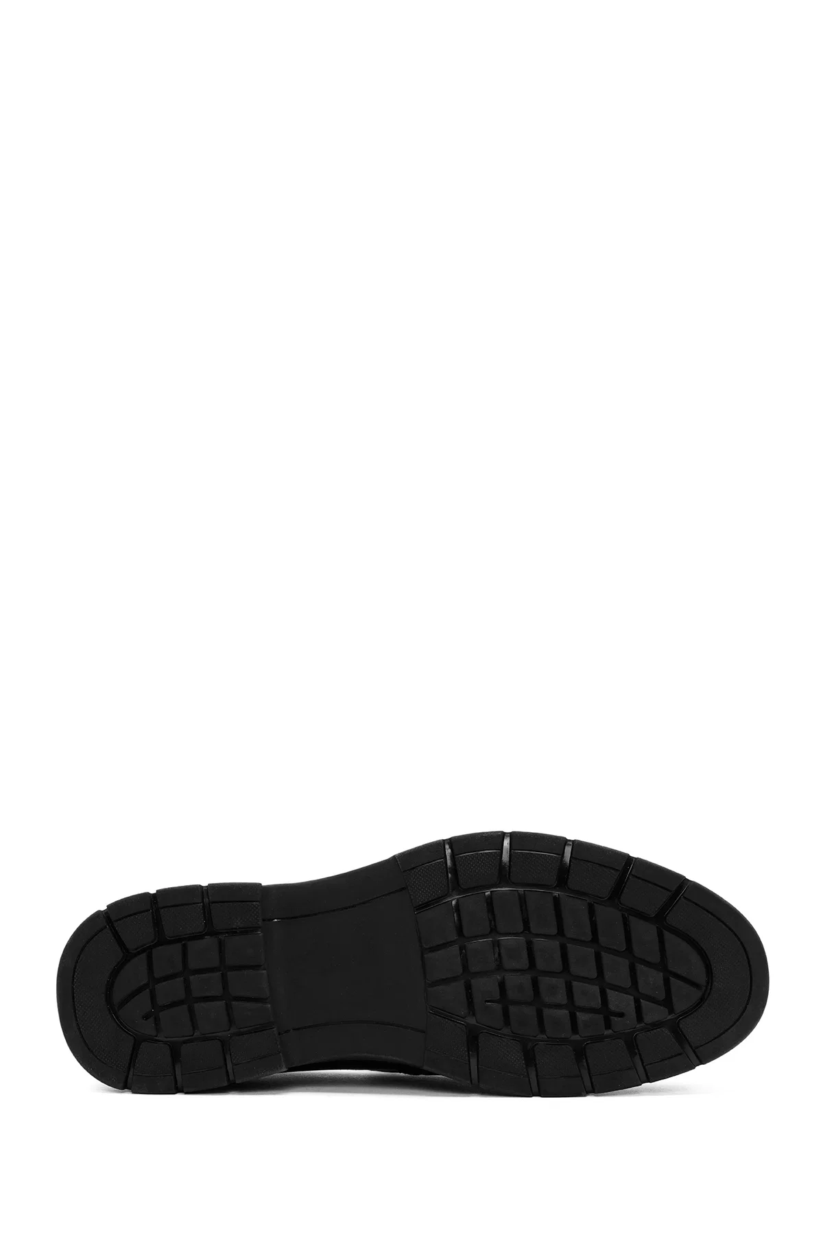 Erkek Siyah Tokalı Deri Casual Loafer - Image 4