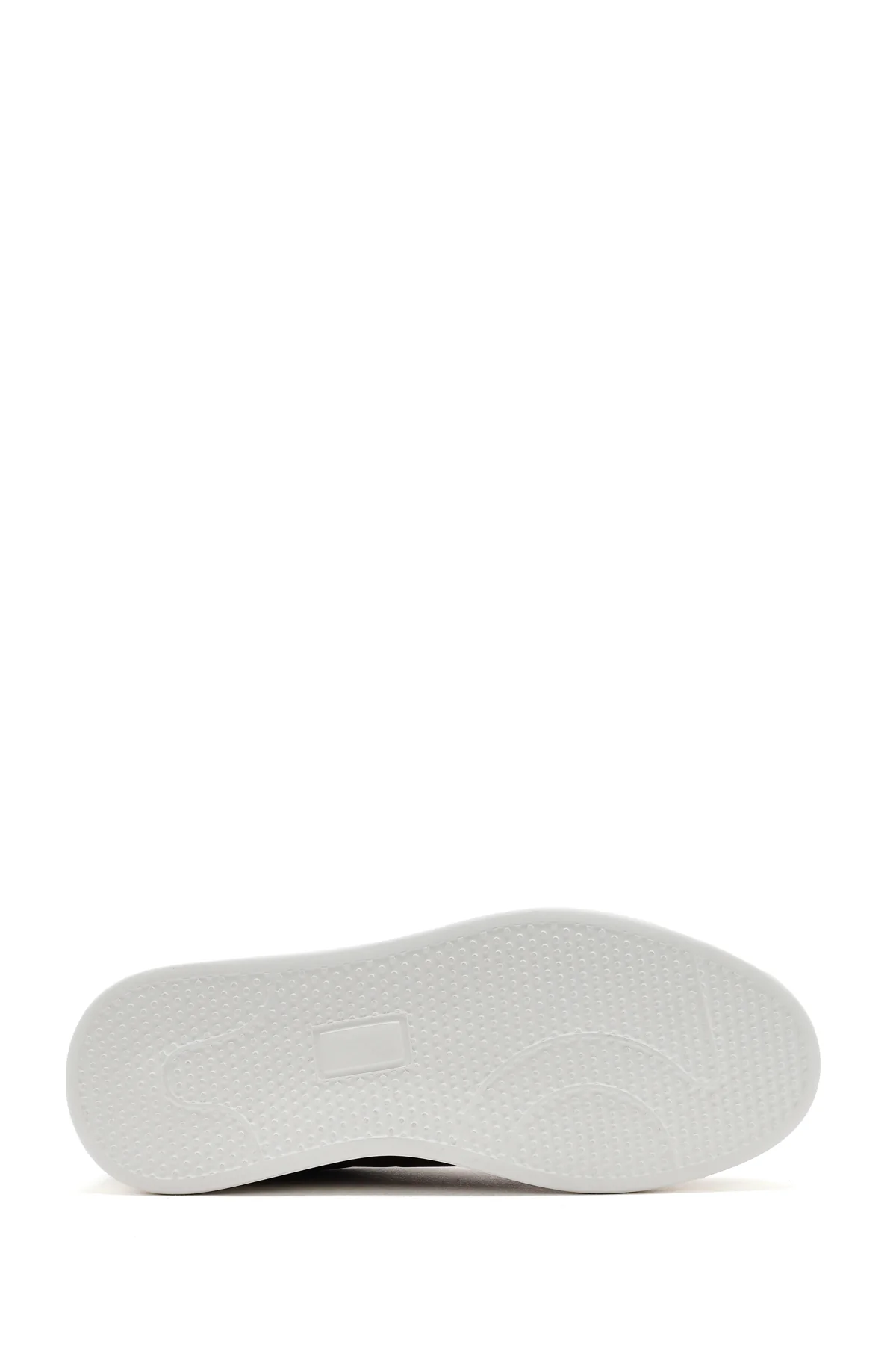 Erkek Taba Bağcıklı Kalın Tabanlı Deri Sneaker - Image 5
