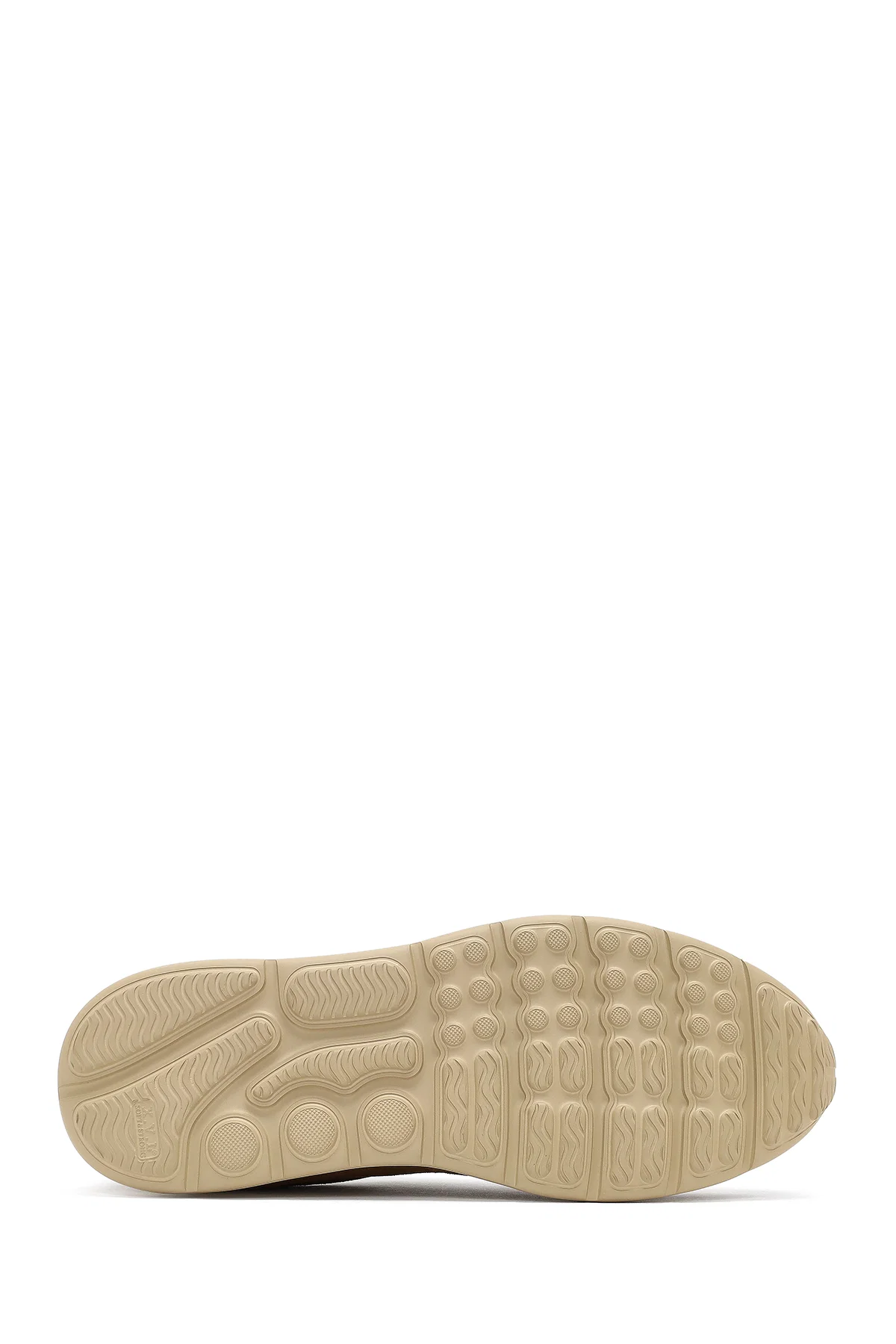 Erkek Taba Bağcıklı Süet Deri Sneaker - Image 4