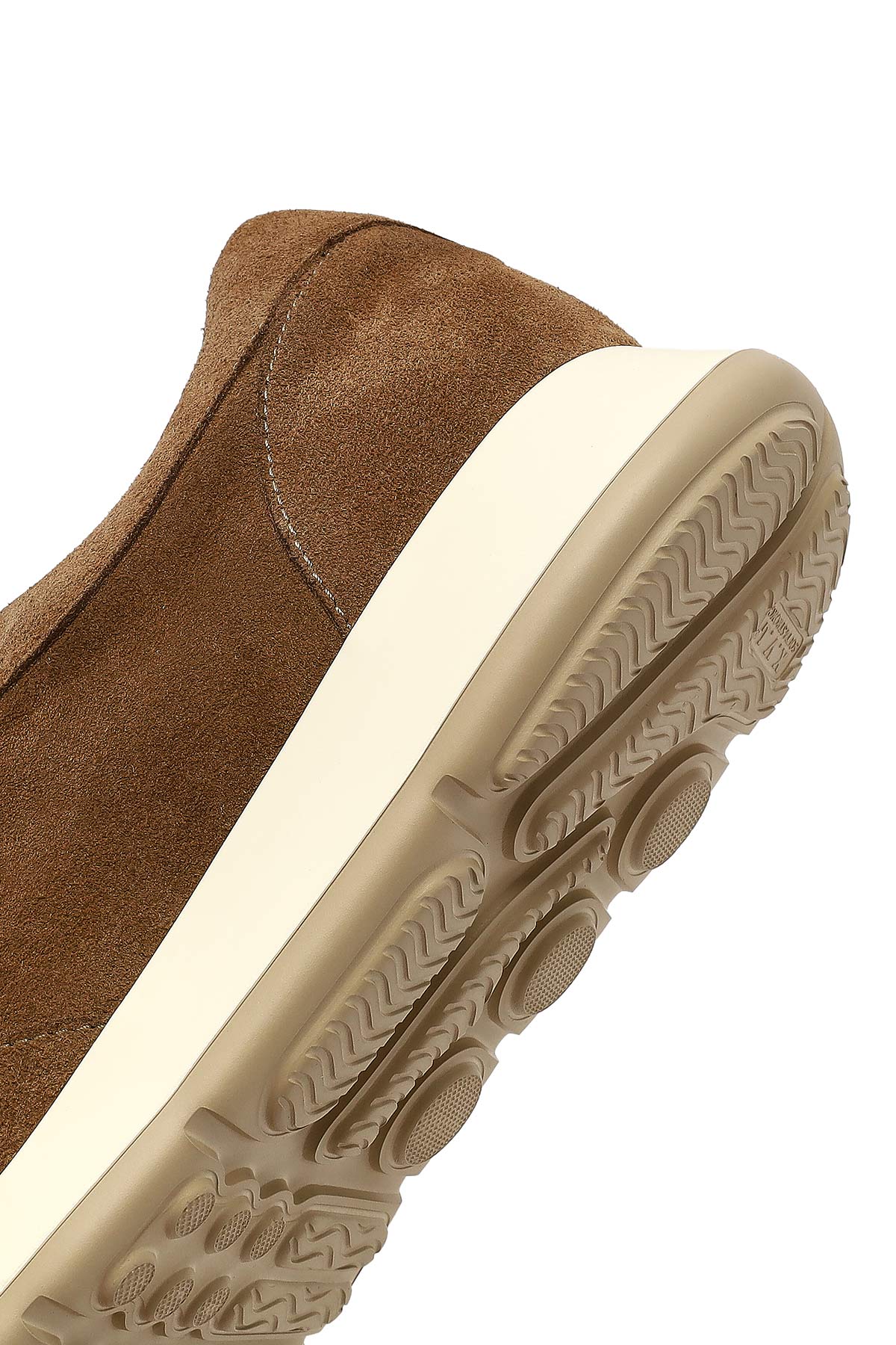 Erkek Taba Bağcıklı Süet Deri Sneaker - Image 9