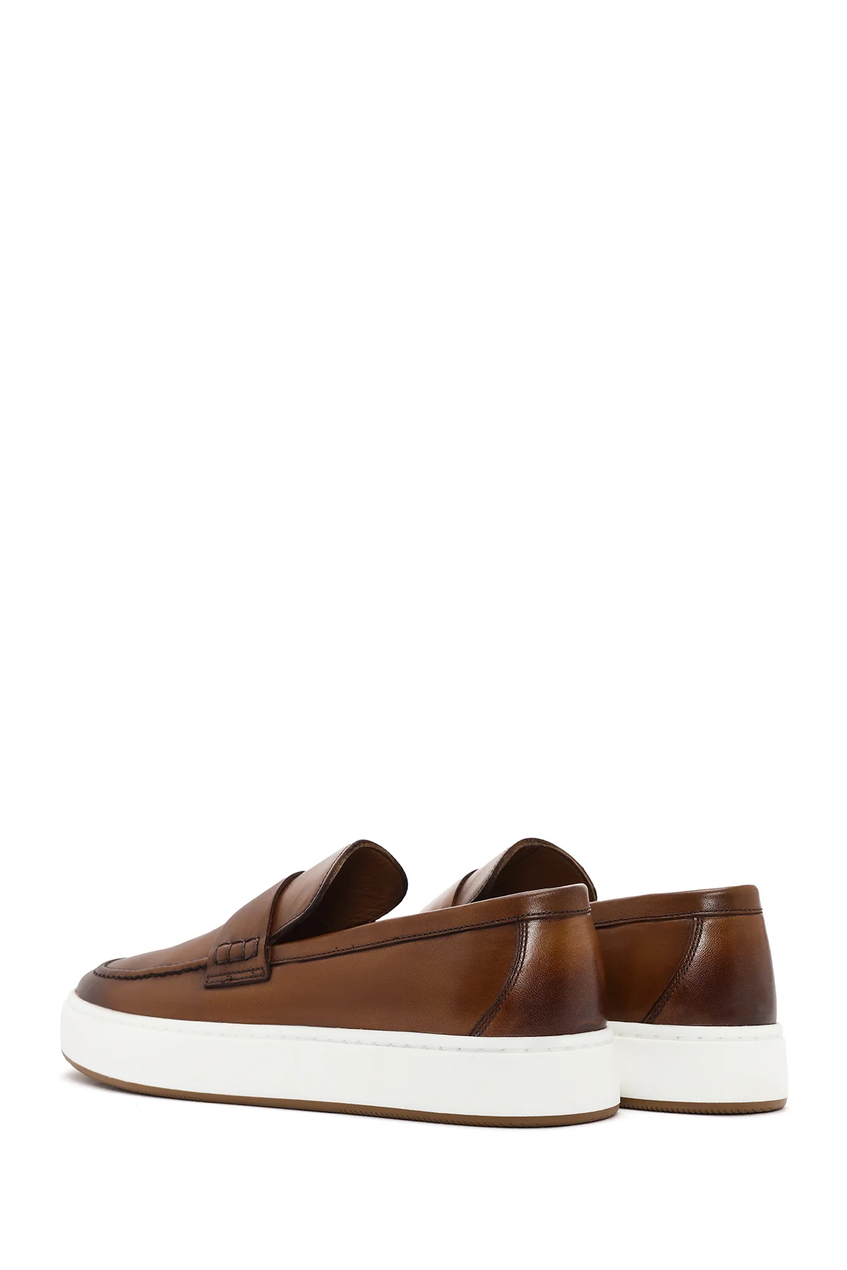 Erkek Taba Deri Loafer - Image 5