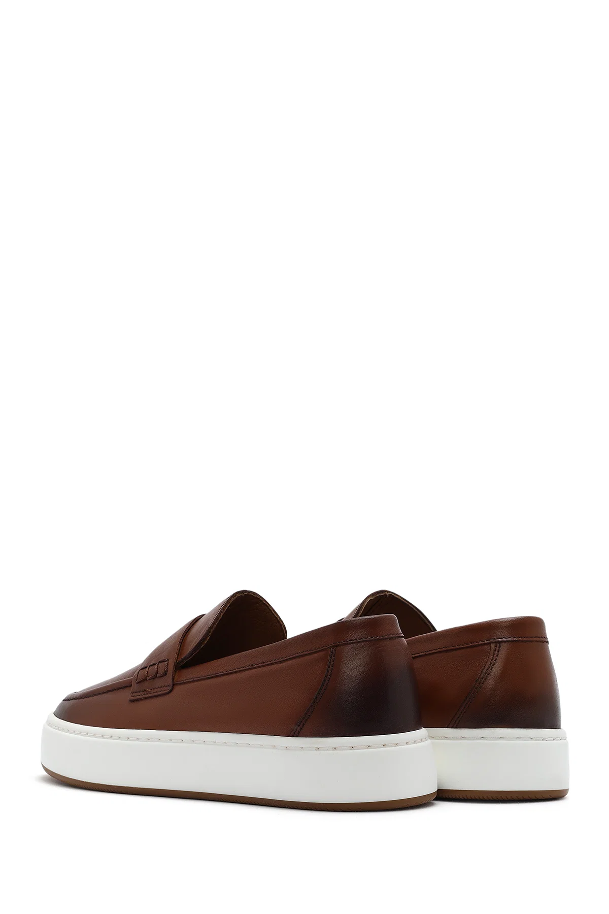 Erkek Taba Deri Loafer - Image 5