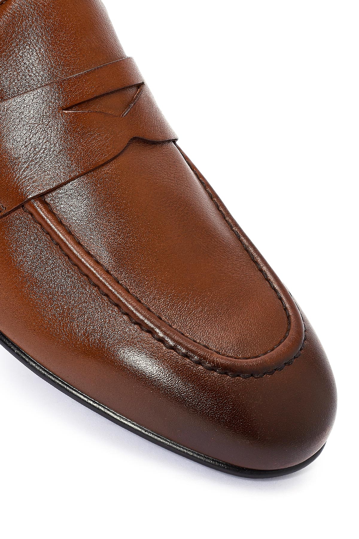 Erkek Taba Deri Loafer - Image 10