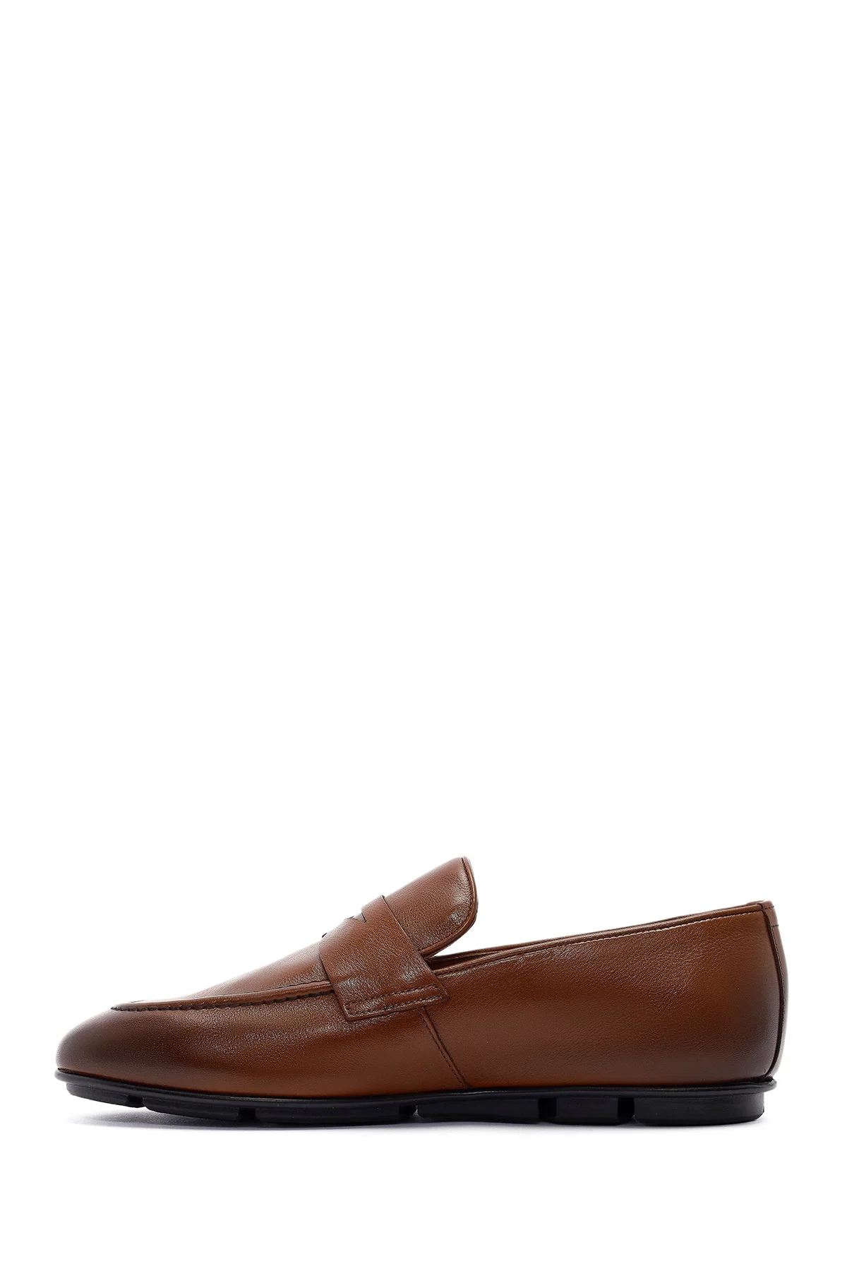 Erkek Taba Deri Loafer - Image 2