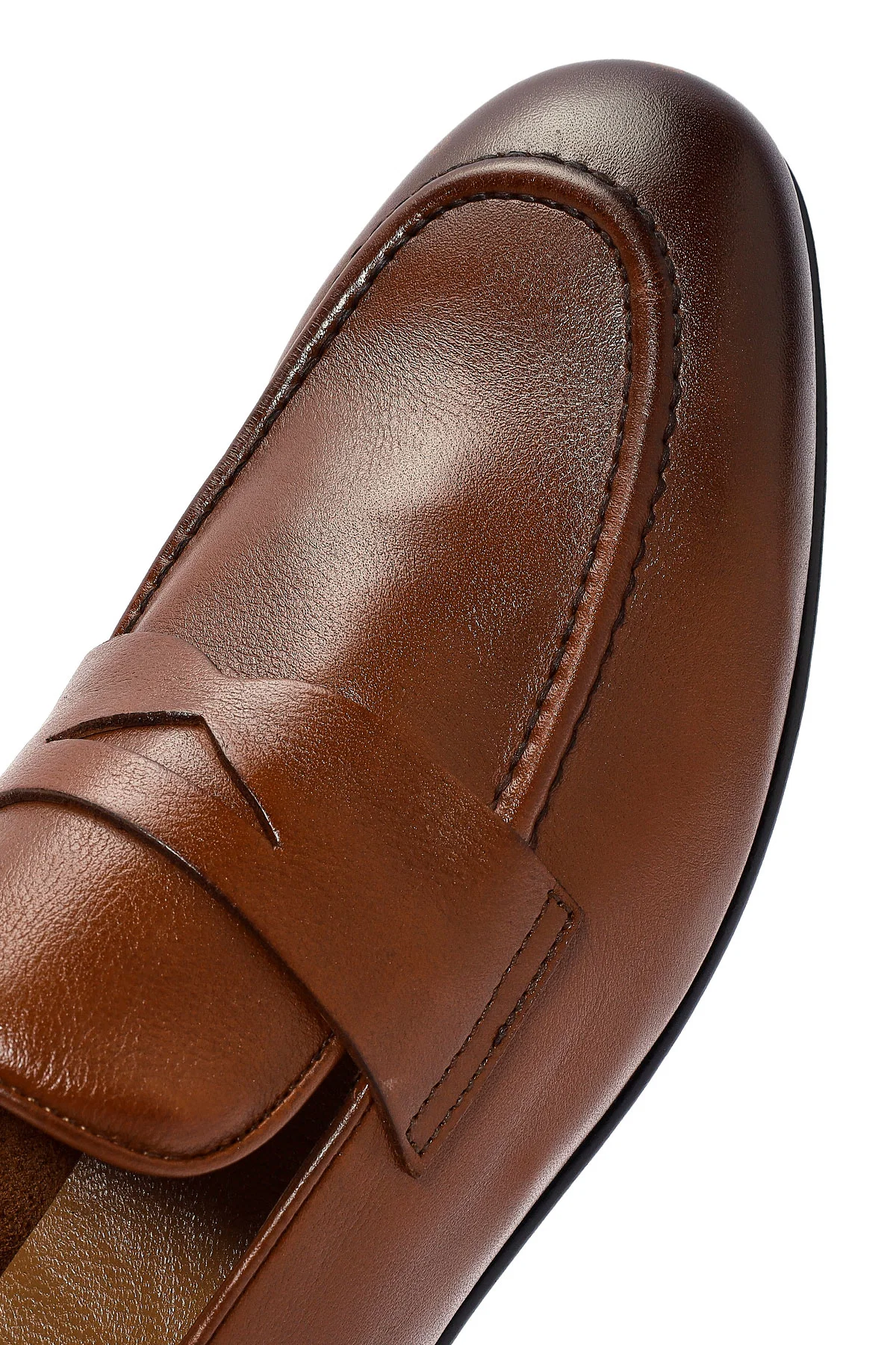 Erkek Taba Deri Loafer - Image 8