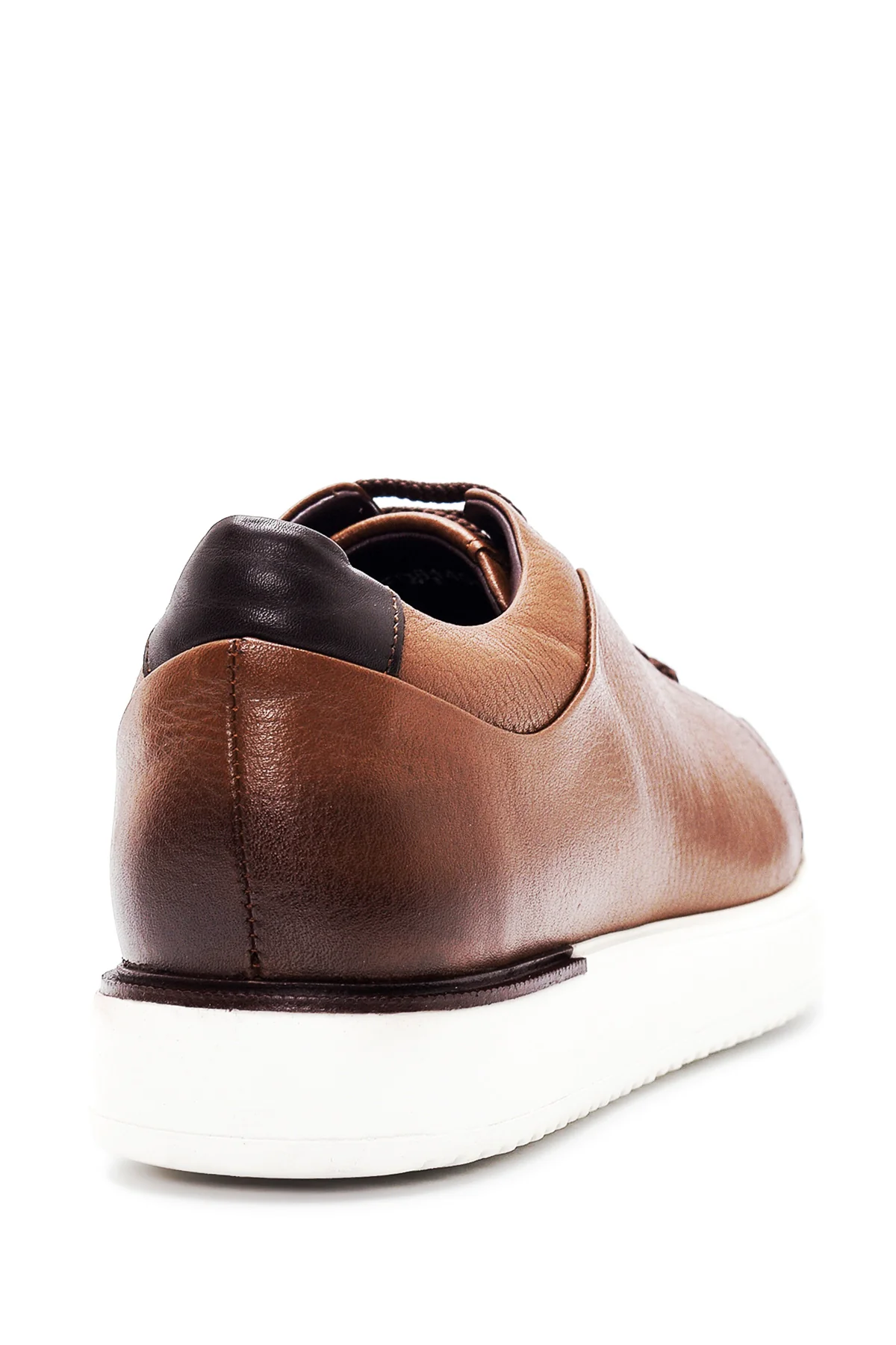 Erkek Taba Deri Sneaker - Image 7