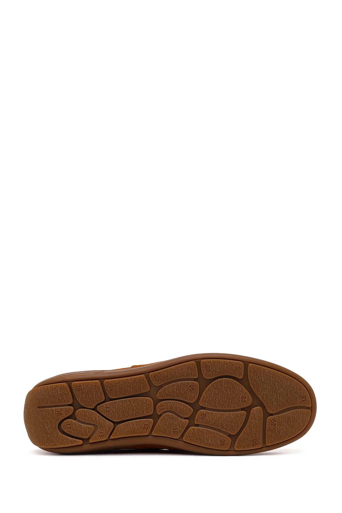 Erkek Taba Süet Deri Casual Loafer - Image 5