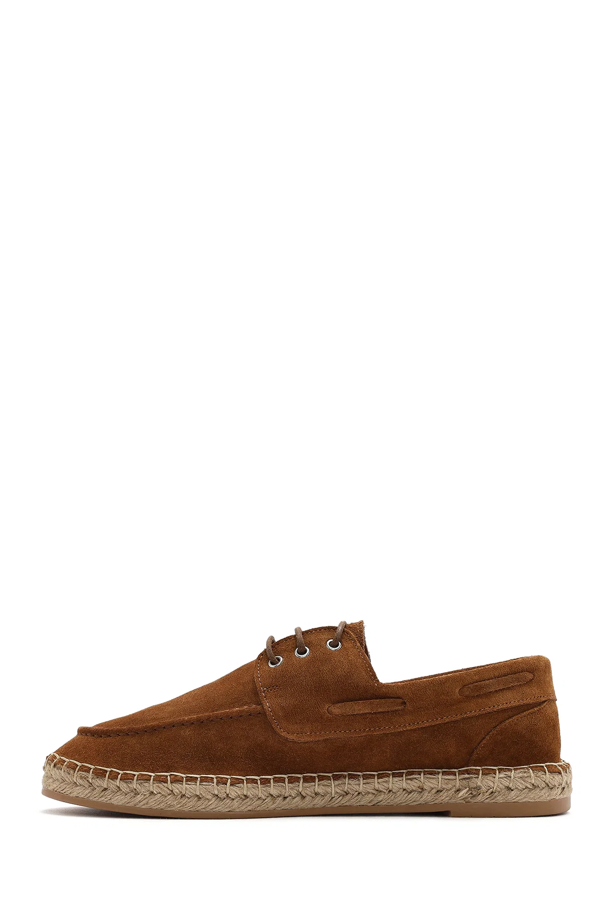 Erkek Taba Süet Deri Espadril - Image 2