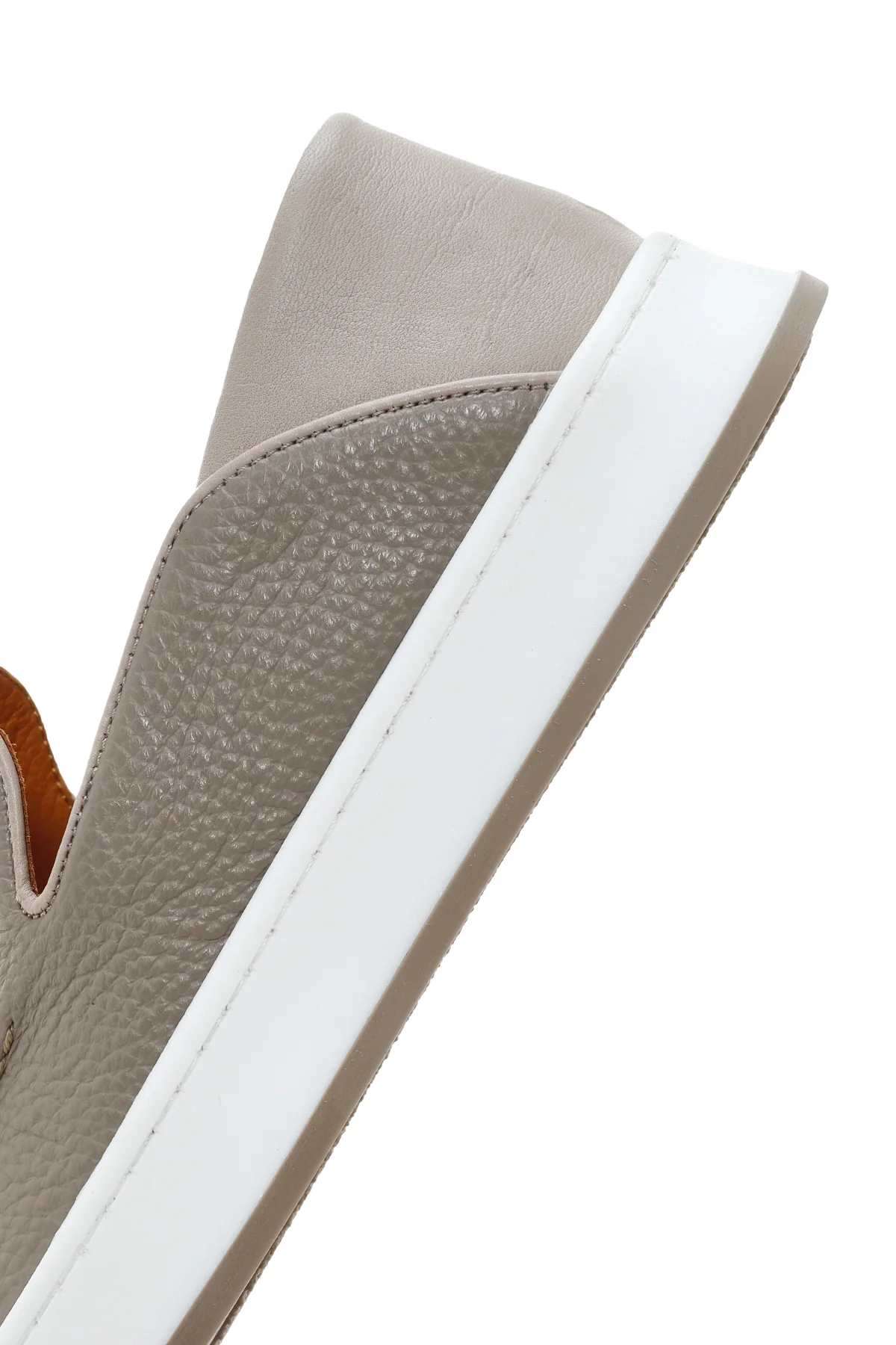 Erkek Vizon Deri Casual Loafer - Image 7