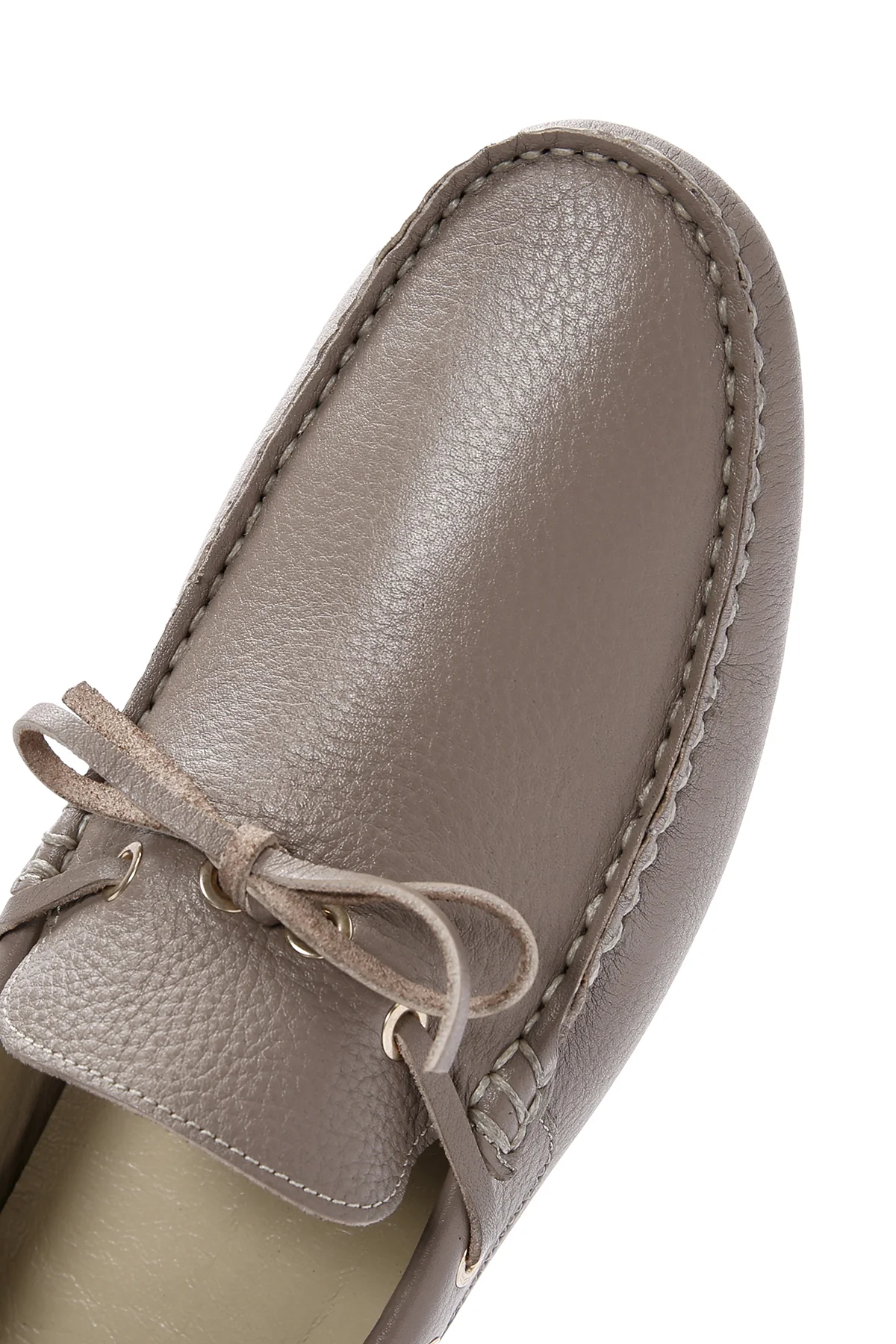 Erkek Vizon Deri Comfort Loafer - Image 10