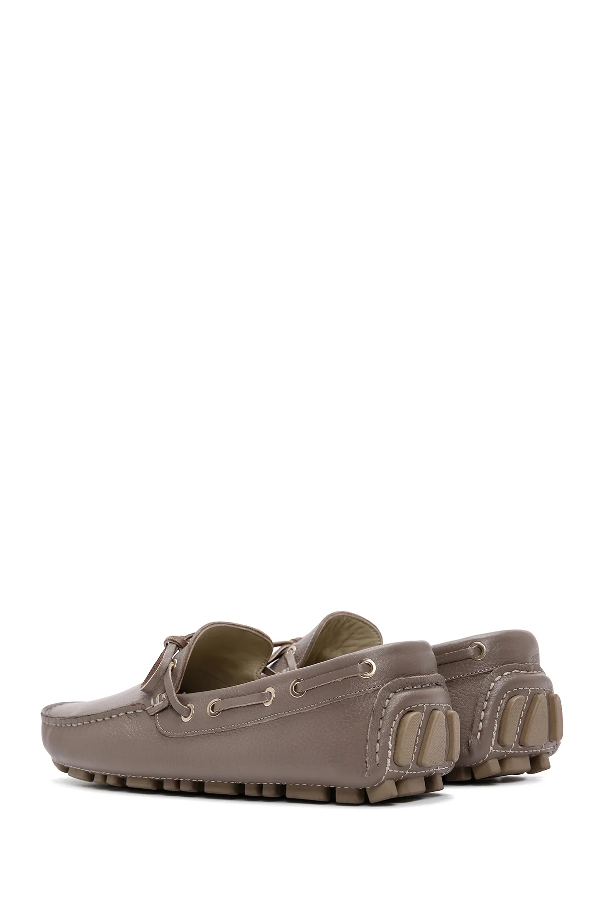 Erkek Vizon Deri Comfort Loafer - Image 5