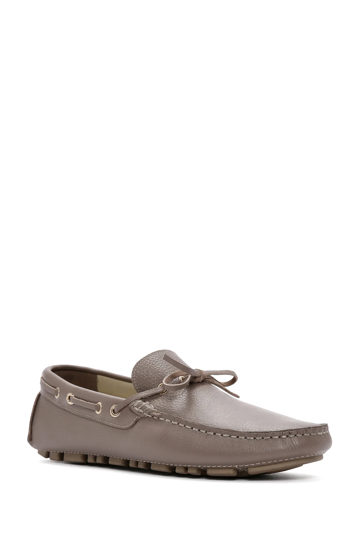 Erkek Vizon Deri Comfort Loafer - Image 6