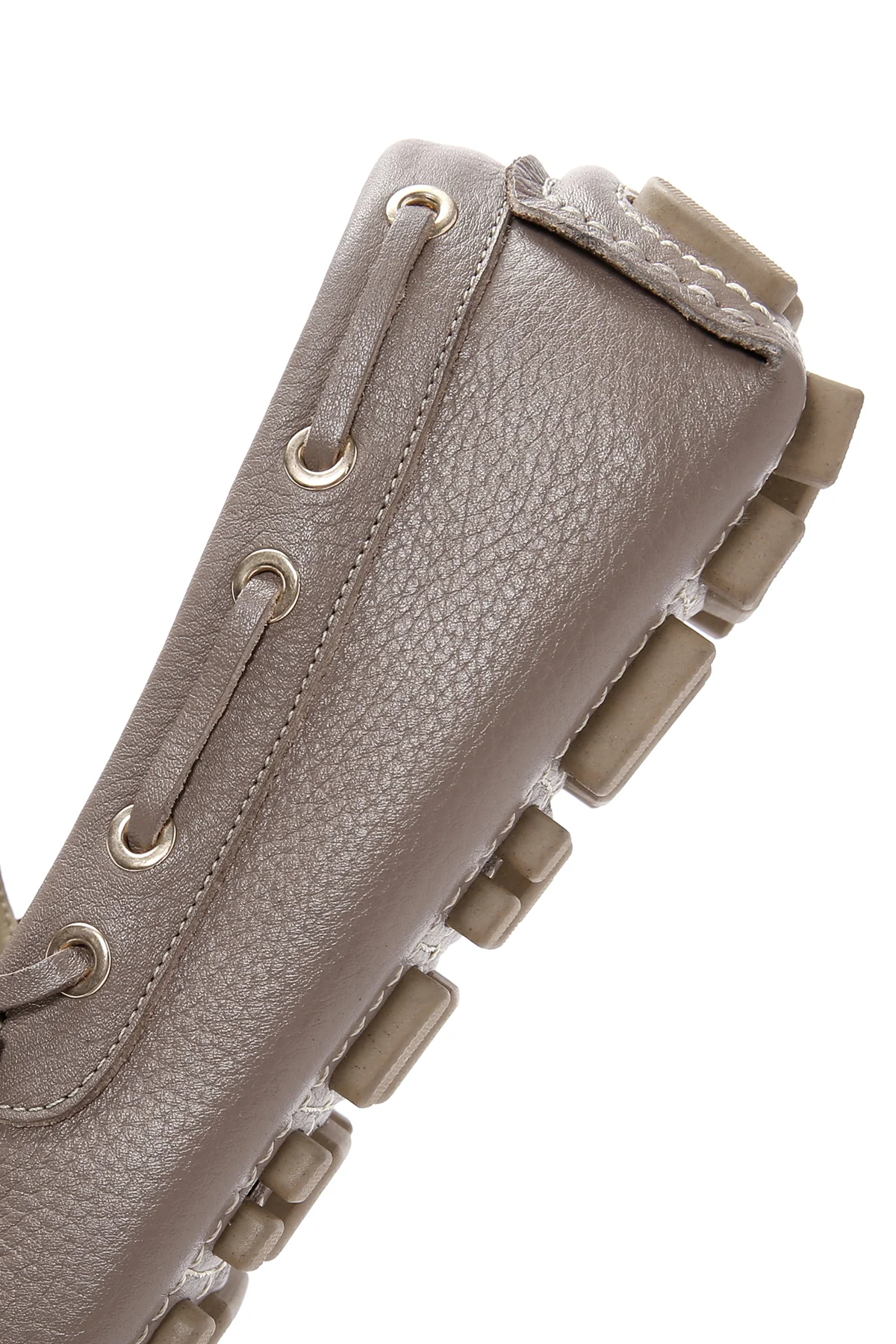 Erkek Vizon Deri Comfort Loafer - Image 8