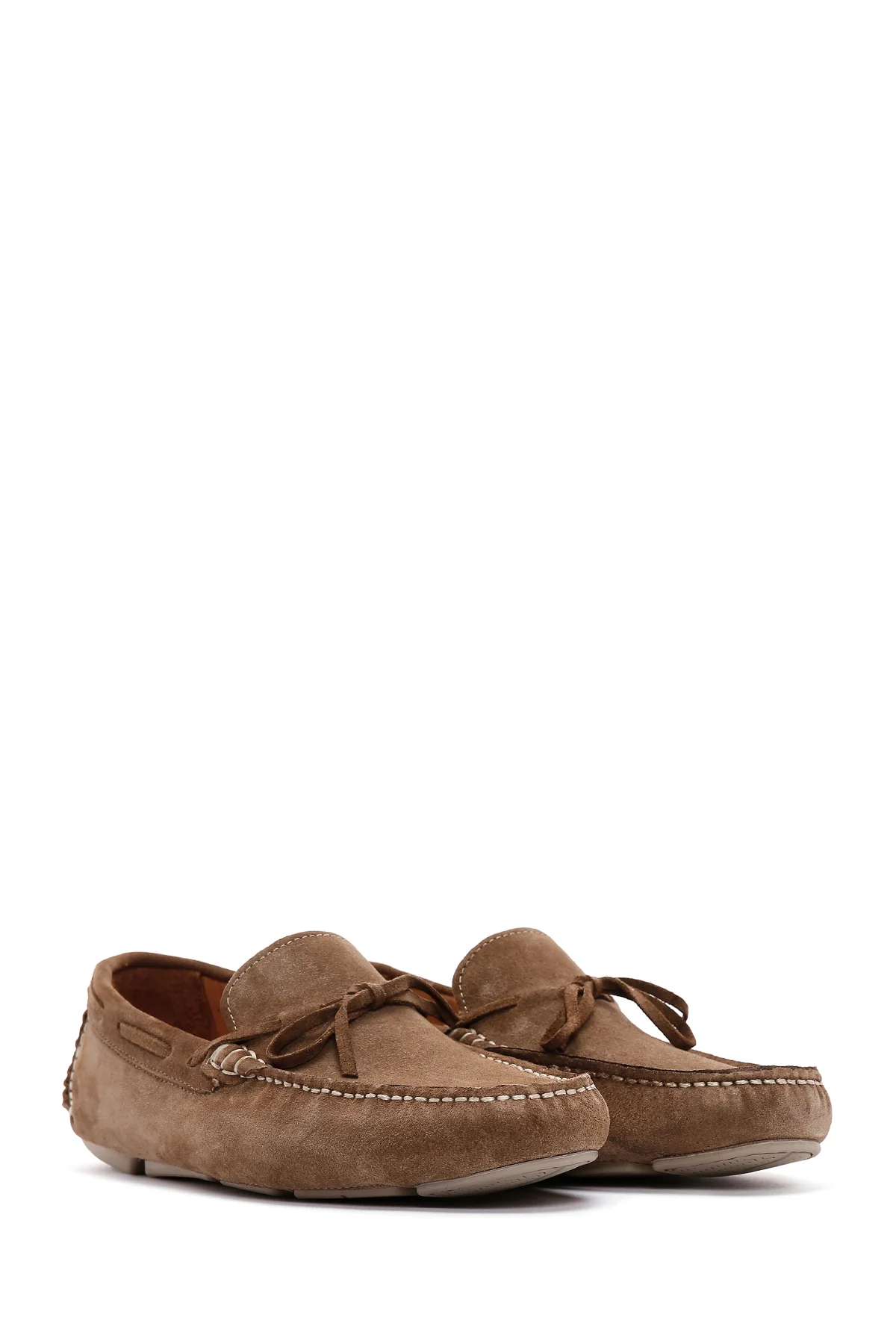 Erkek Vizon Deri Loafer - Image 3
