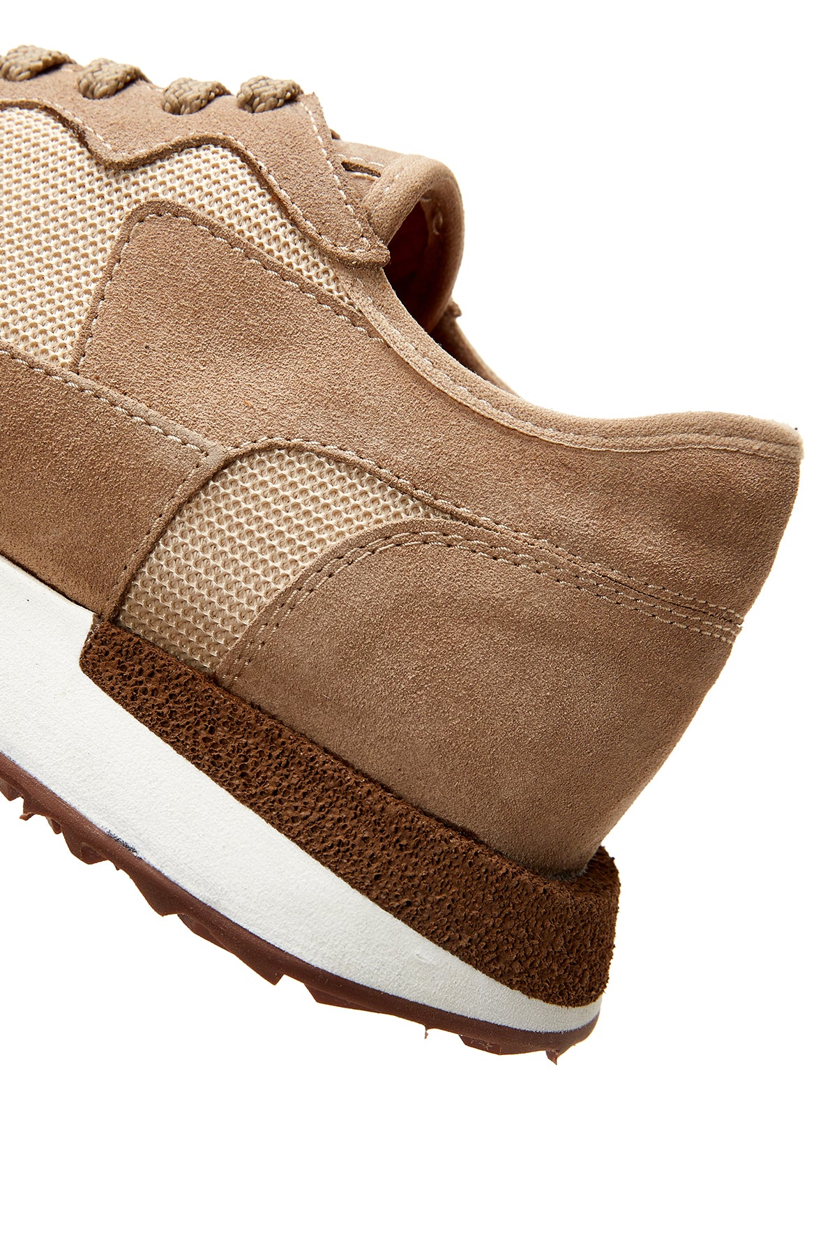 Erkek Vizon Deri Sneaker - Image 8