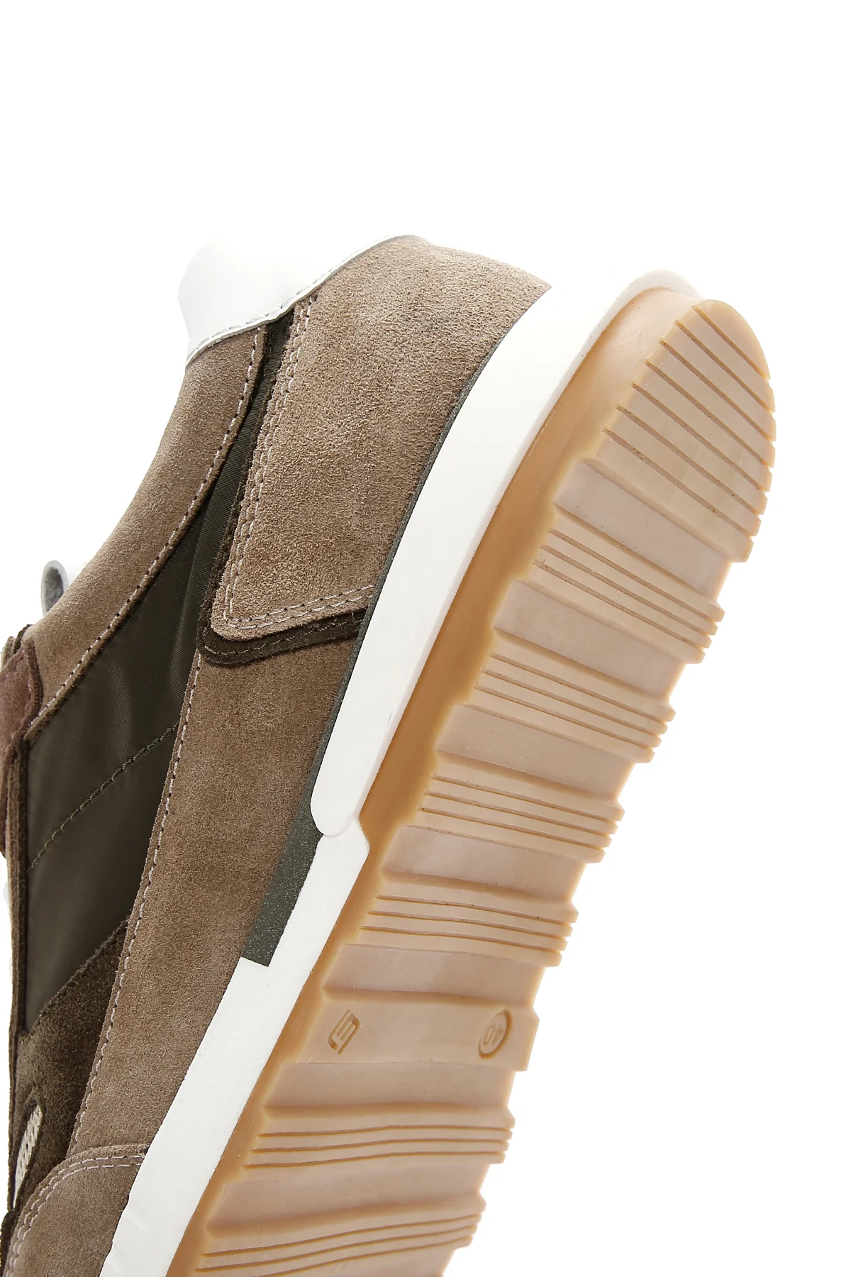 Erkek Vizon Deri Sneaker - Image 8