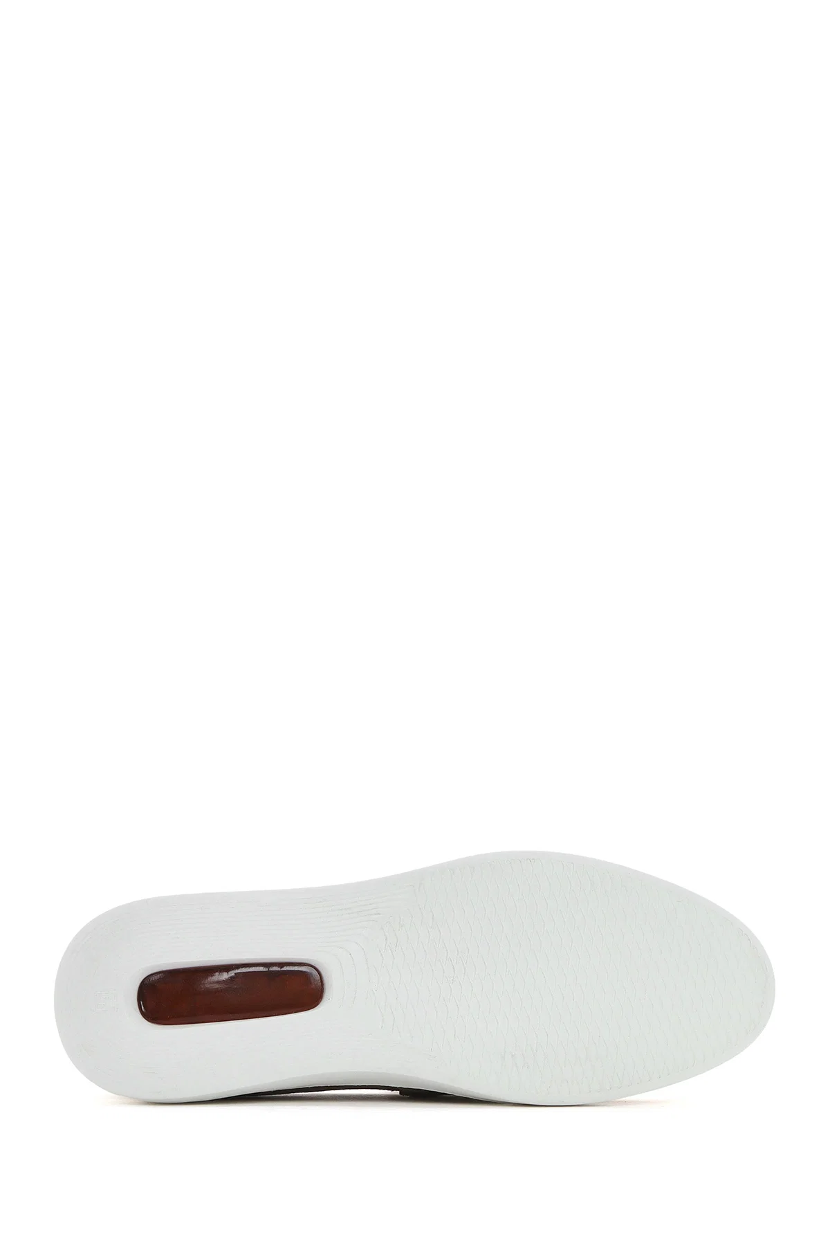 Erkek Vizon Kalın Tabanlı Süet Deri Casual Loafer - Image 4
