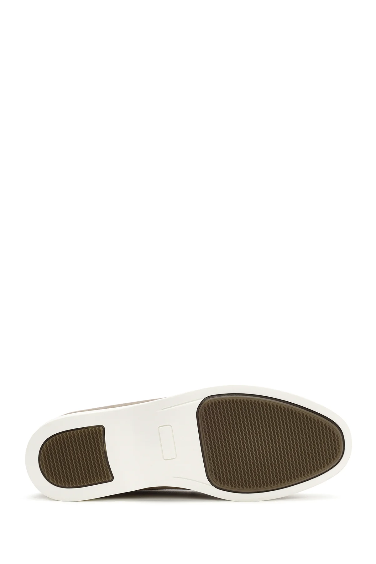 Erkek Vizon Nubuk Deri Casual Loafer - Image 4