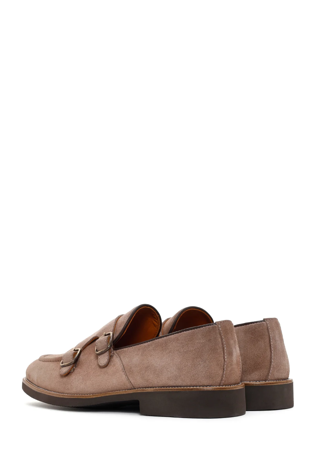 Erkek Vizon Süet Deri Casual Loafer - Image 6