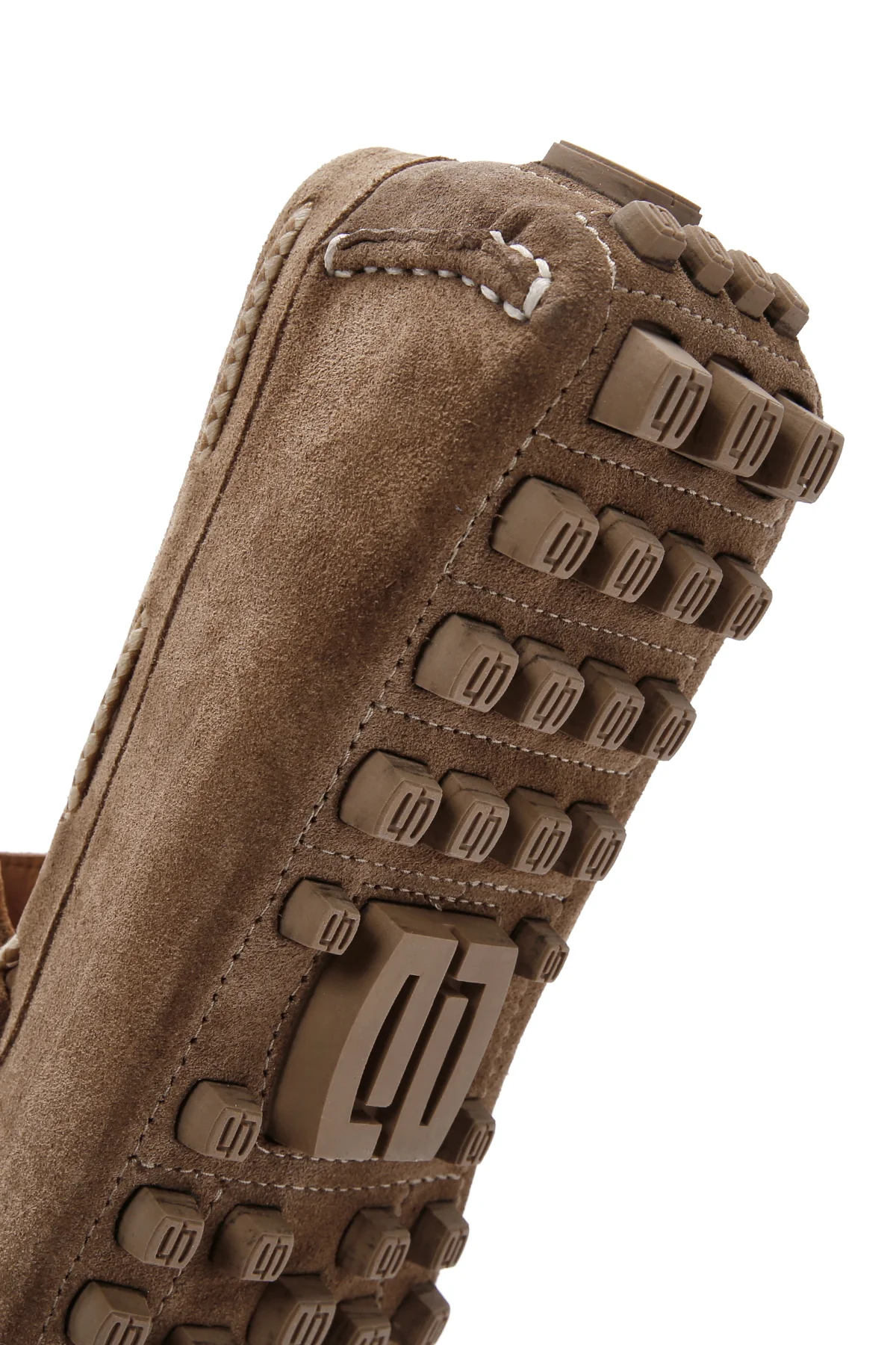 Erkek Vizon Süet Deri Casual Loafer - Image 11