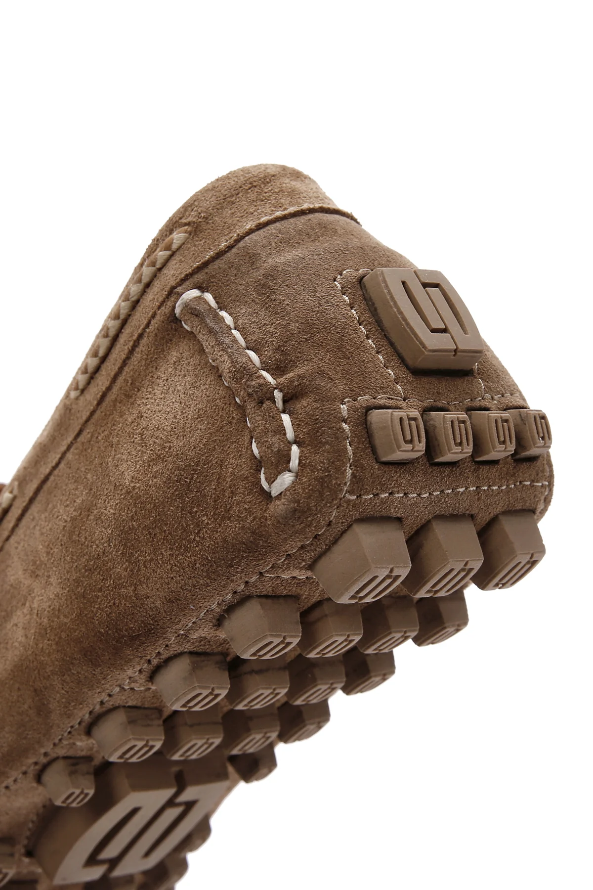 Erkek Vizon Süet Deri Casual Loafer - Image 12