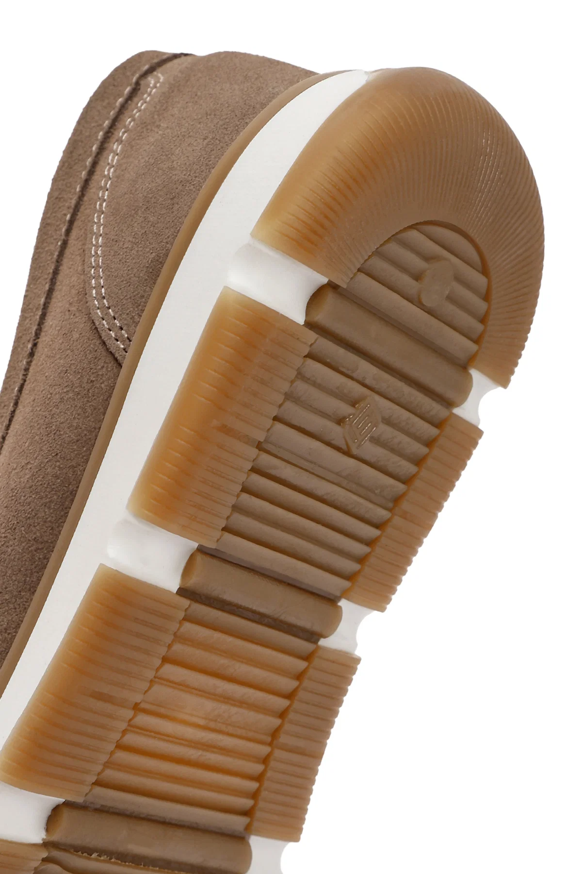 Erkek Vizon Süet Deri Casual Loafer - Image 8