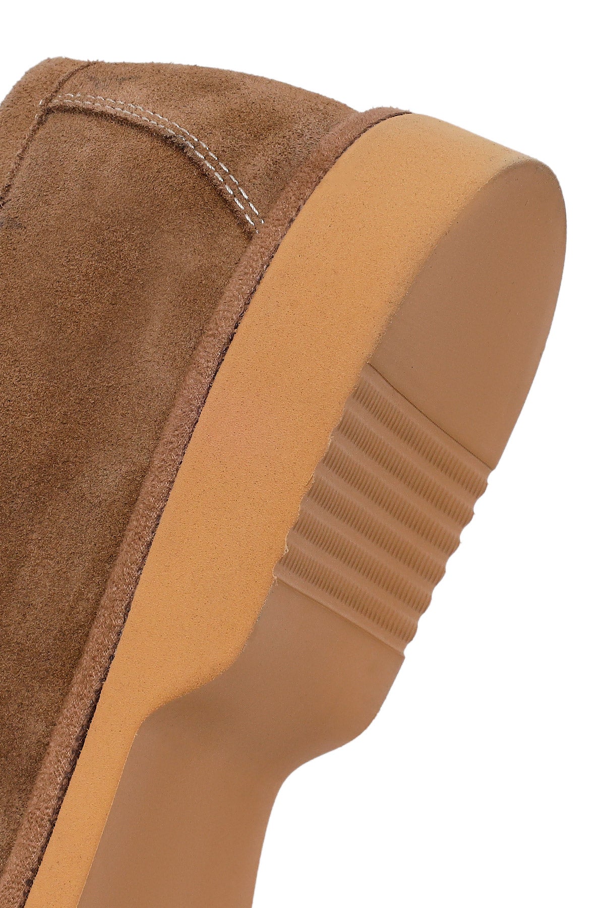 Erkek Vizon Süet Deri Casual Loafer - Image 8