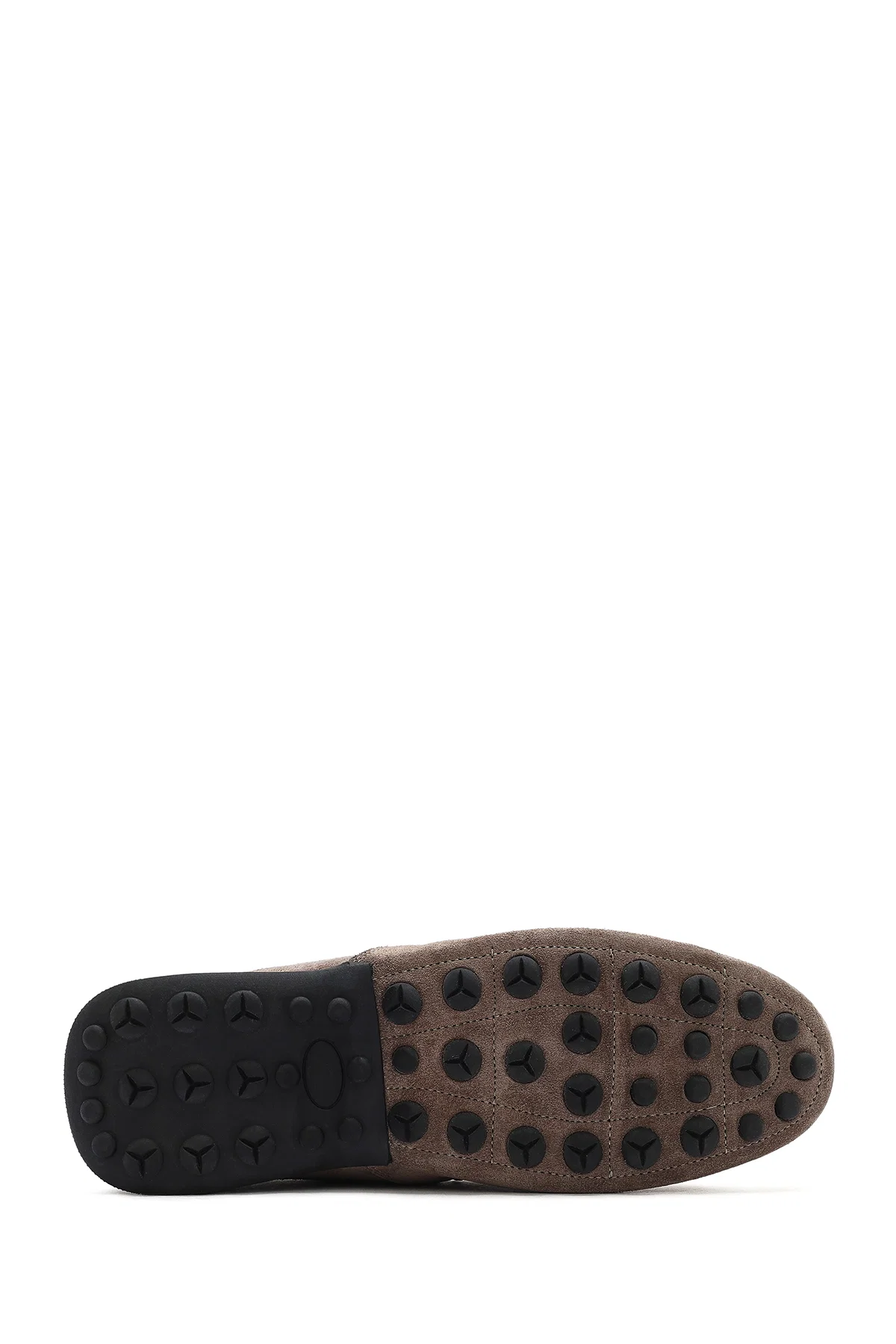 Erkek Vizon Süet Deri Loafer - Image 4