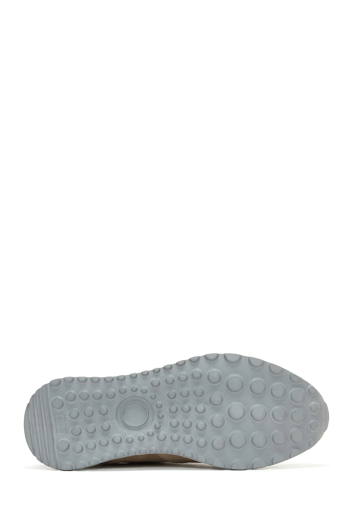 Erkek Vizon Süet Deri Sneaker - Image 4