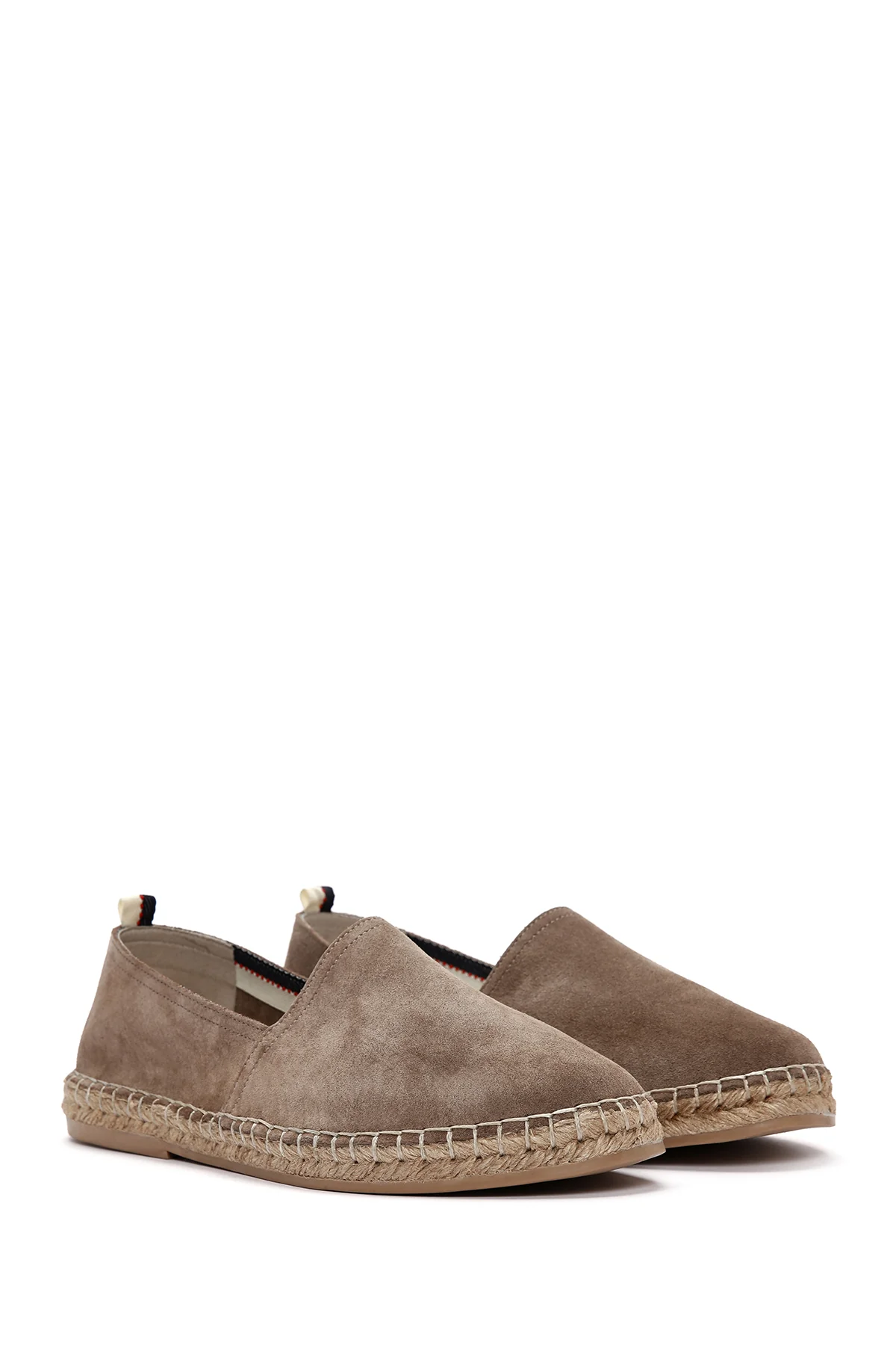 Erkek Vizon Süet Espadril - Image 3