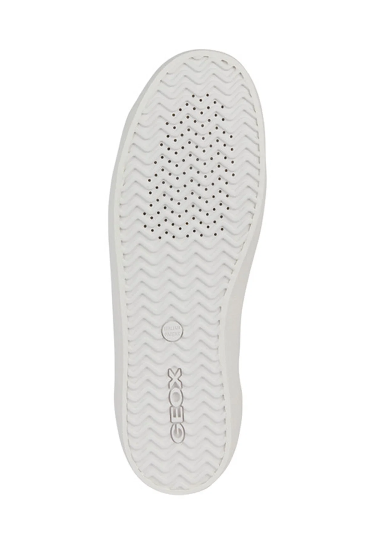 Geox Erkek Beyaz Bağcıklı Deri Sneaker - Image 6